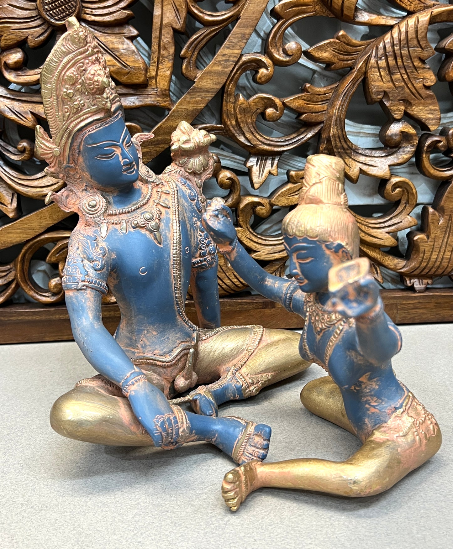 Tantra Yab Yum Statue - 2 Part