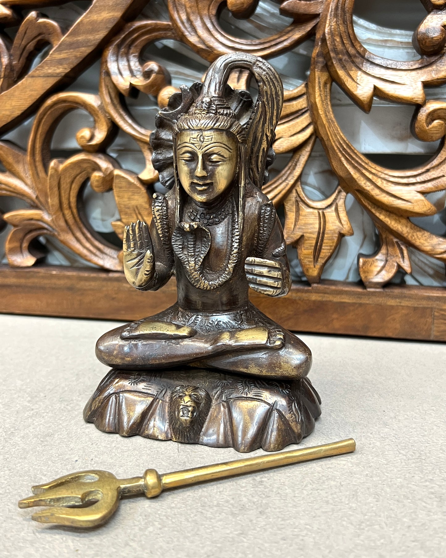 Shiva Statue - God of Creation & Destruction 16cm x 11cm