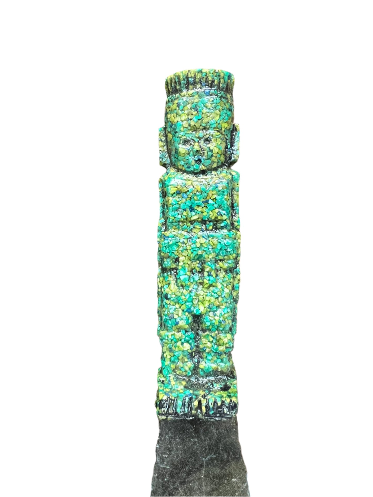 Decorative Aztec Tecpatl Obsidian Knives | Toltec Warrior