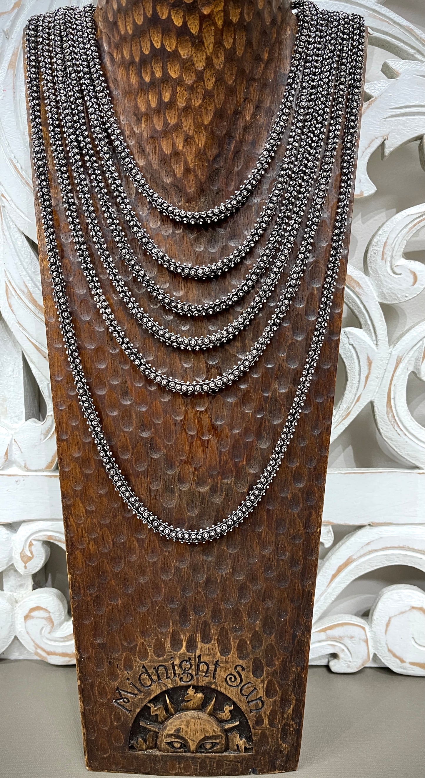 Four sided Thai Oxidized Chains - 16"-30"