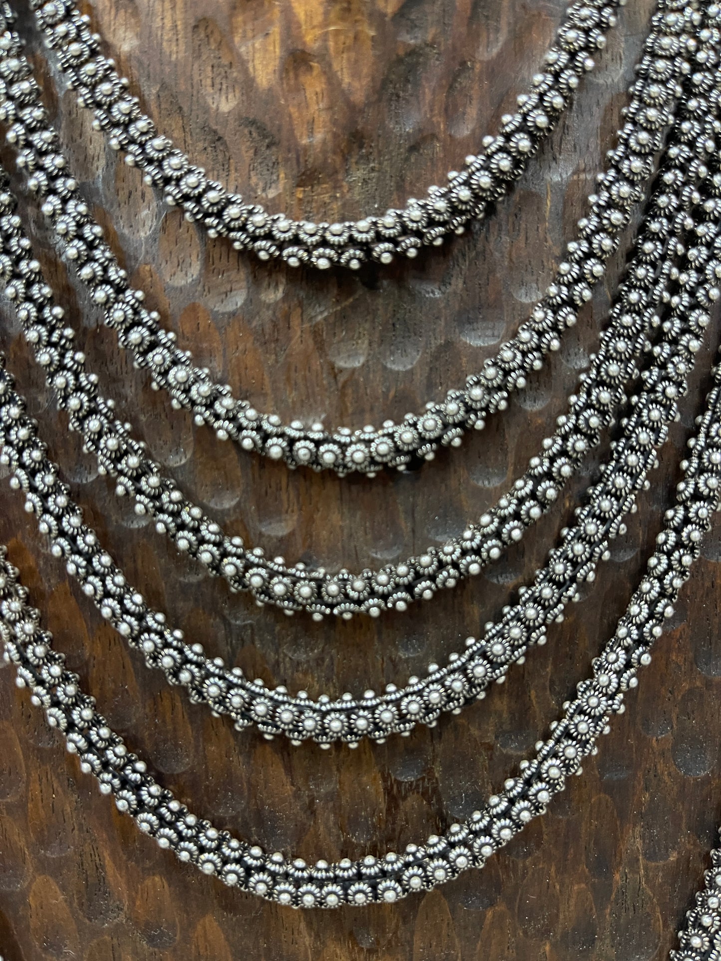 Four sided Thai Oxidized Chains - 16"-30"