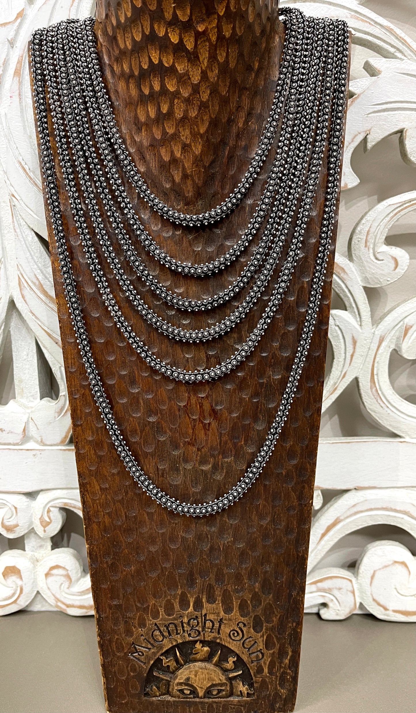 Four sided Thai Oxidized Chains - 16"-30"