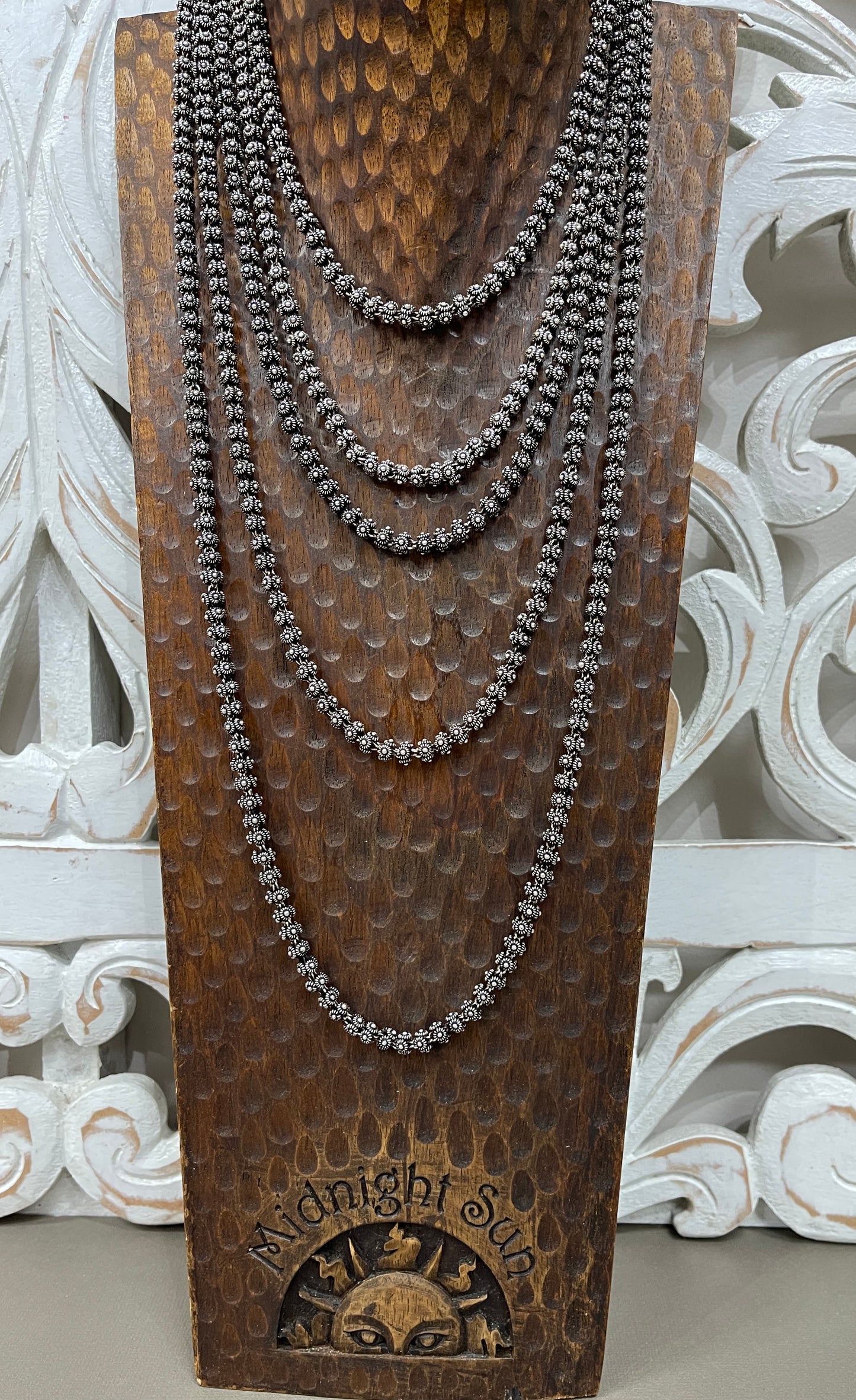 Four sided Thai Oxidized Chains - 16"-30"