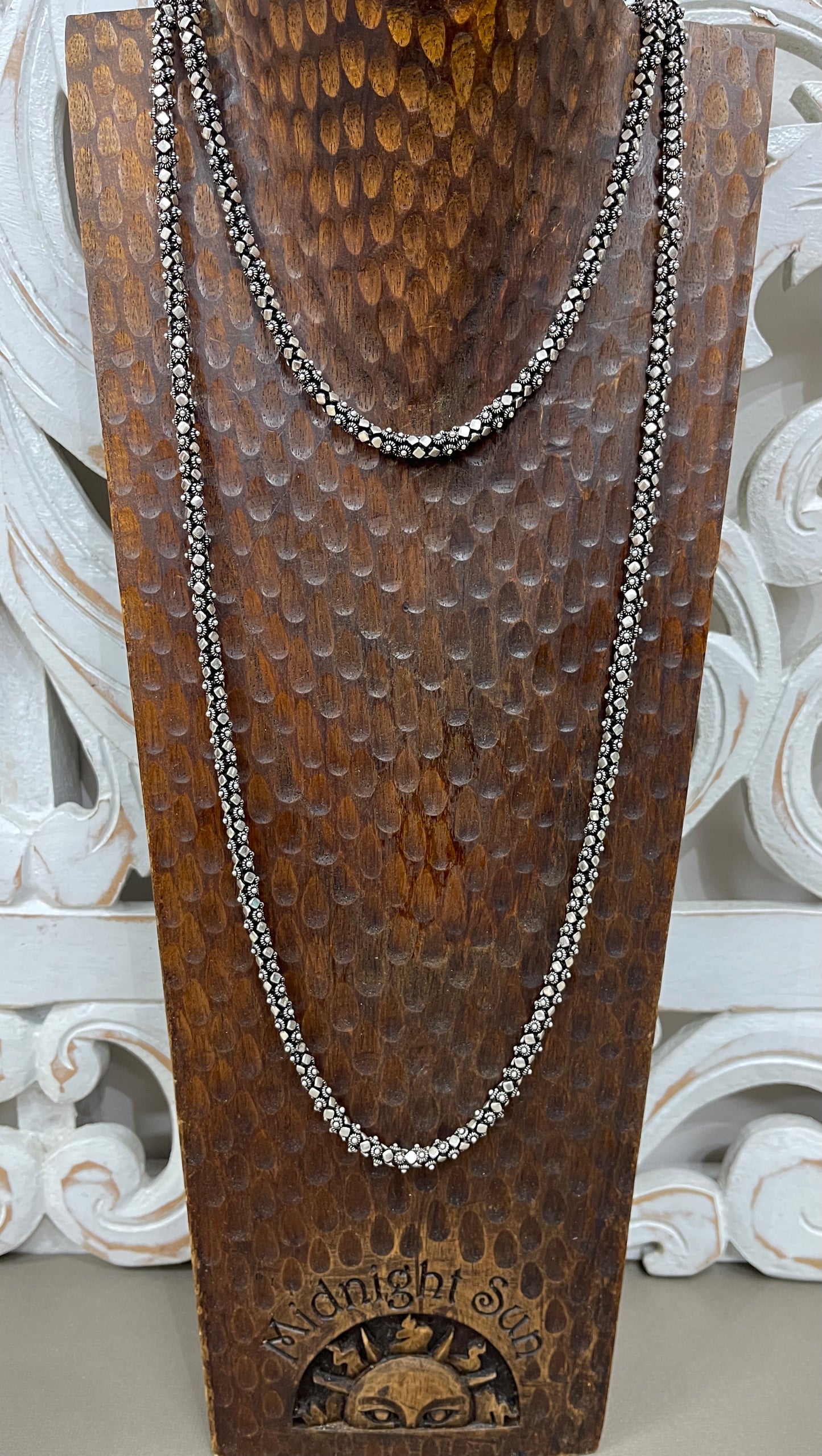 Four sided Thai Oxidized Chains - 16"-30"