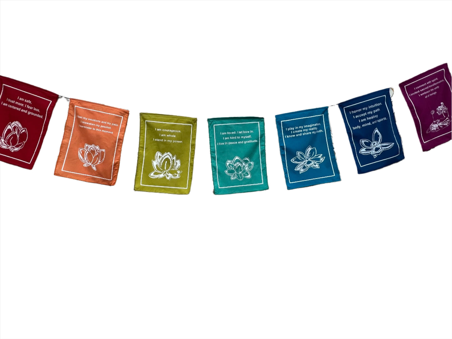 Prayer Flags Garden Blessing Manifestation Flags