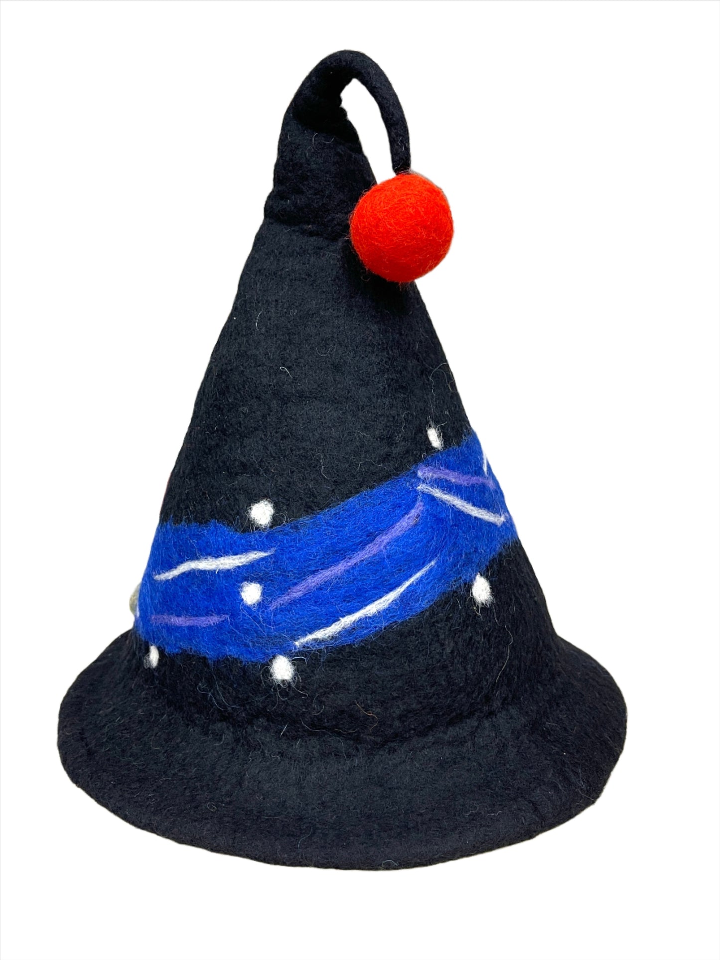 Hand felted Galaxy Hats