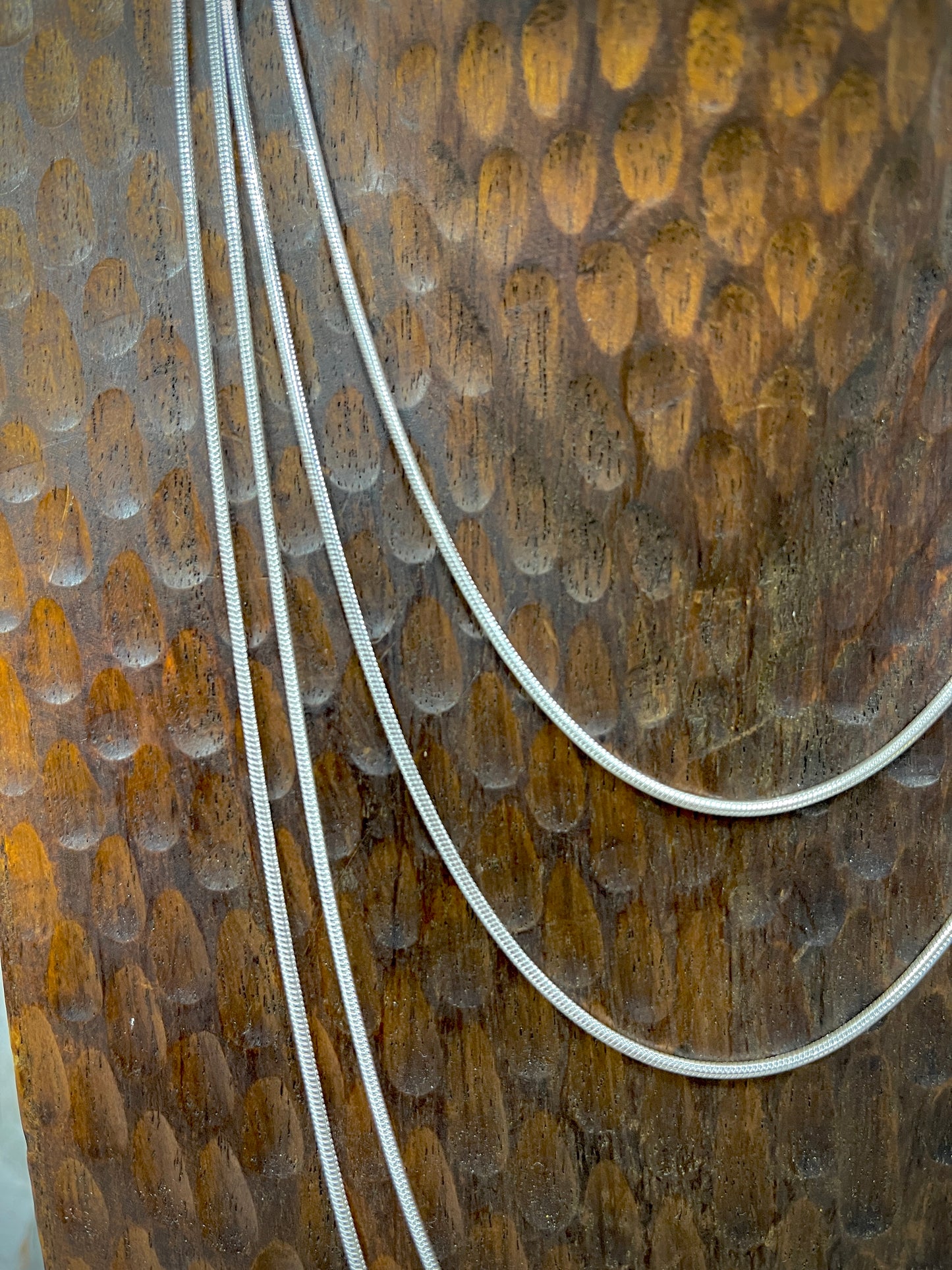 1.5mm Sterling Snake Chains