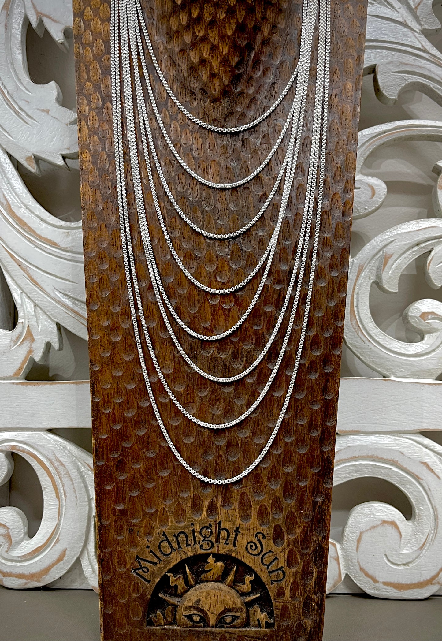 1.8mm Sterling Double Cable Chains - 16"-30"