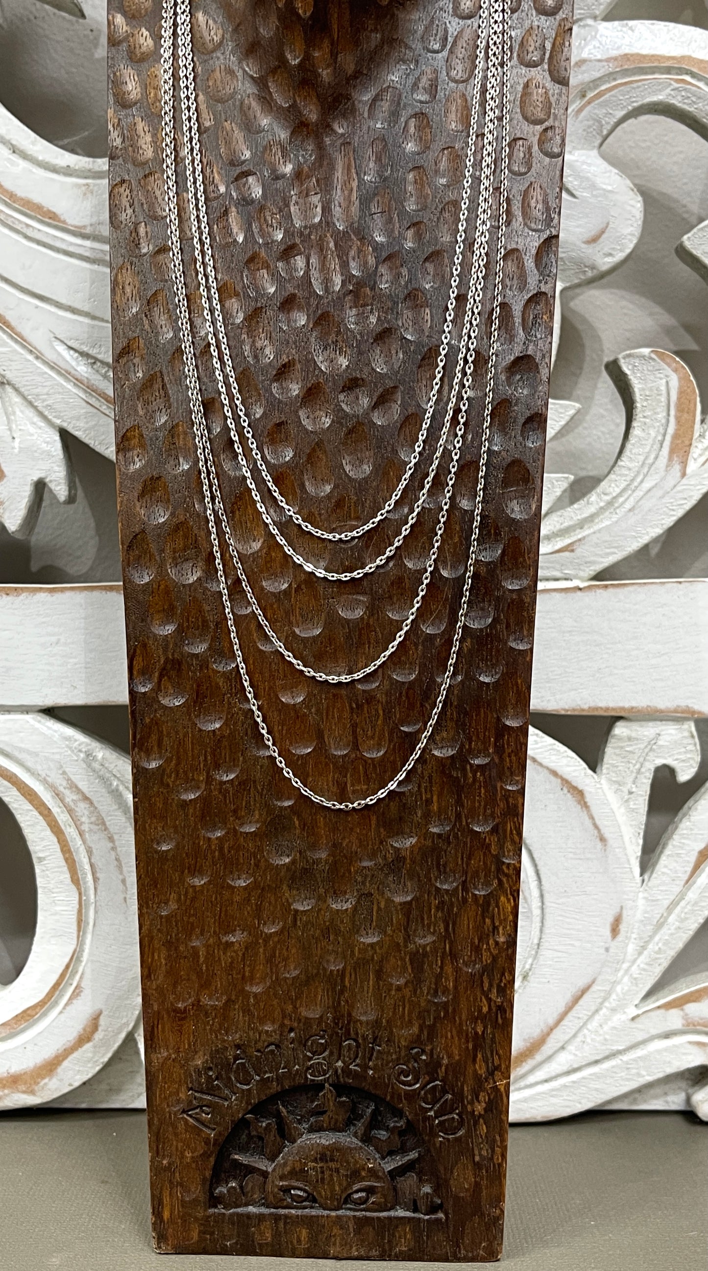 1.2mm Sterling Cable Chains - 16"-22"
