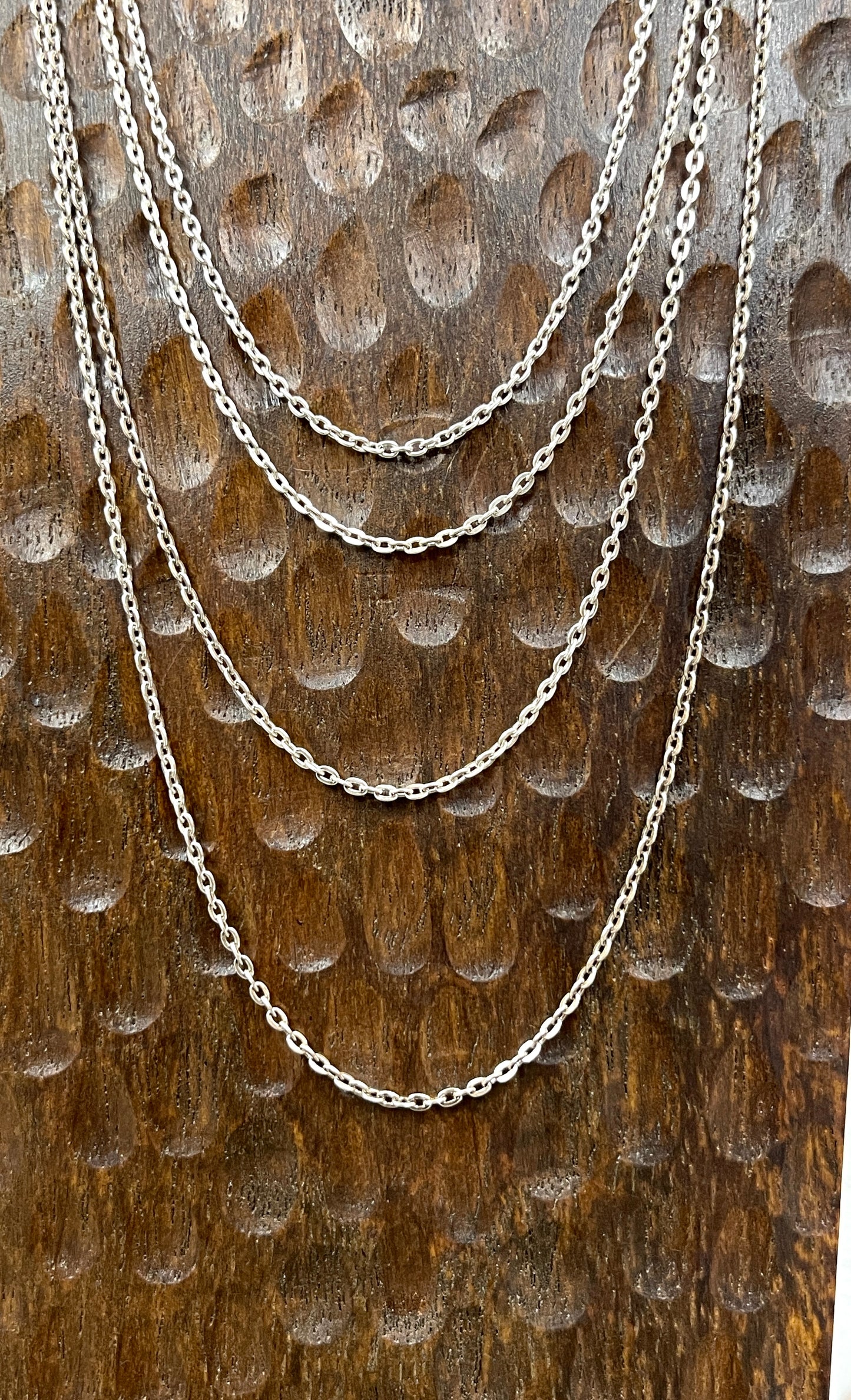1.2mm Sterling Cable Chains - 16"-22"