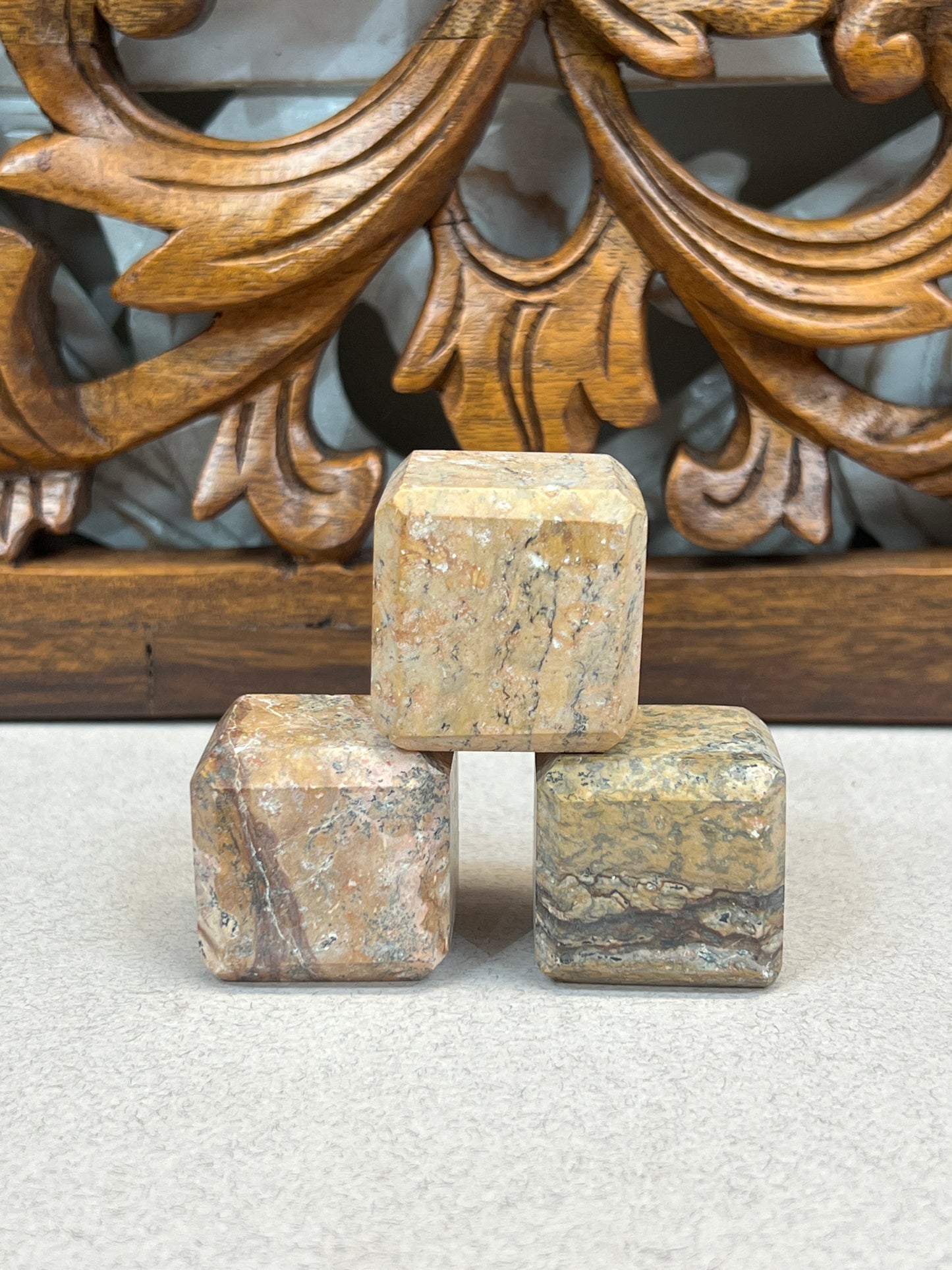 Picture Jasper Cube