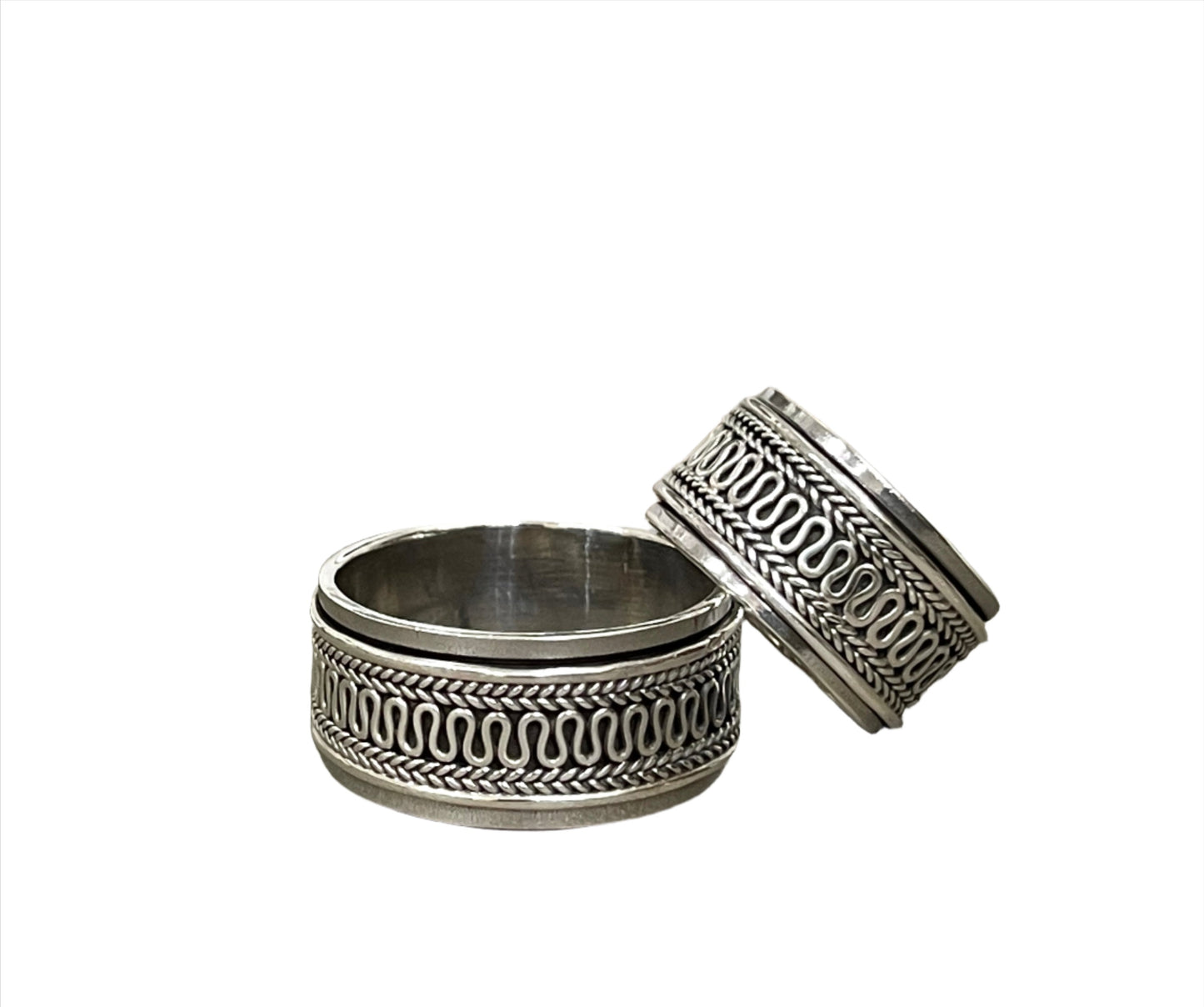 Sterling Spinner Rings