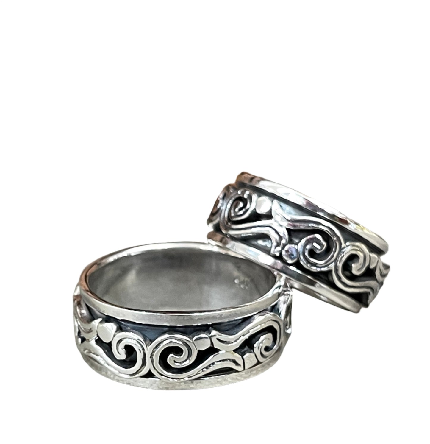 Sterling Spinner Rings