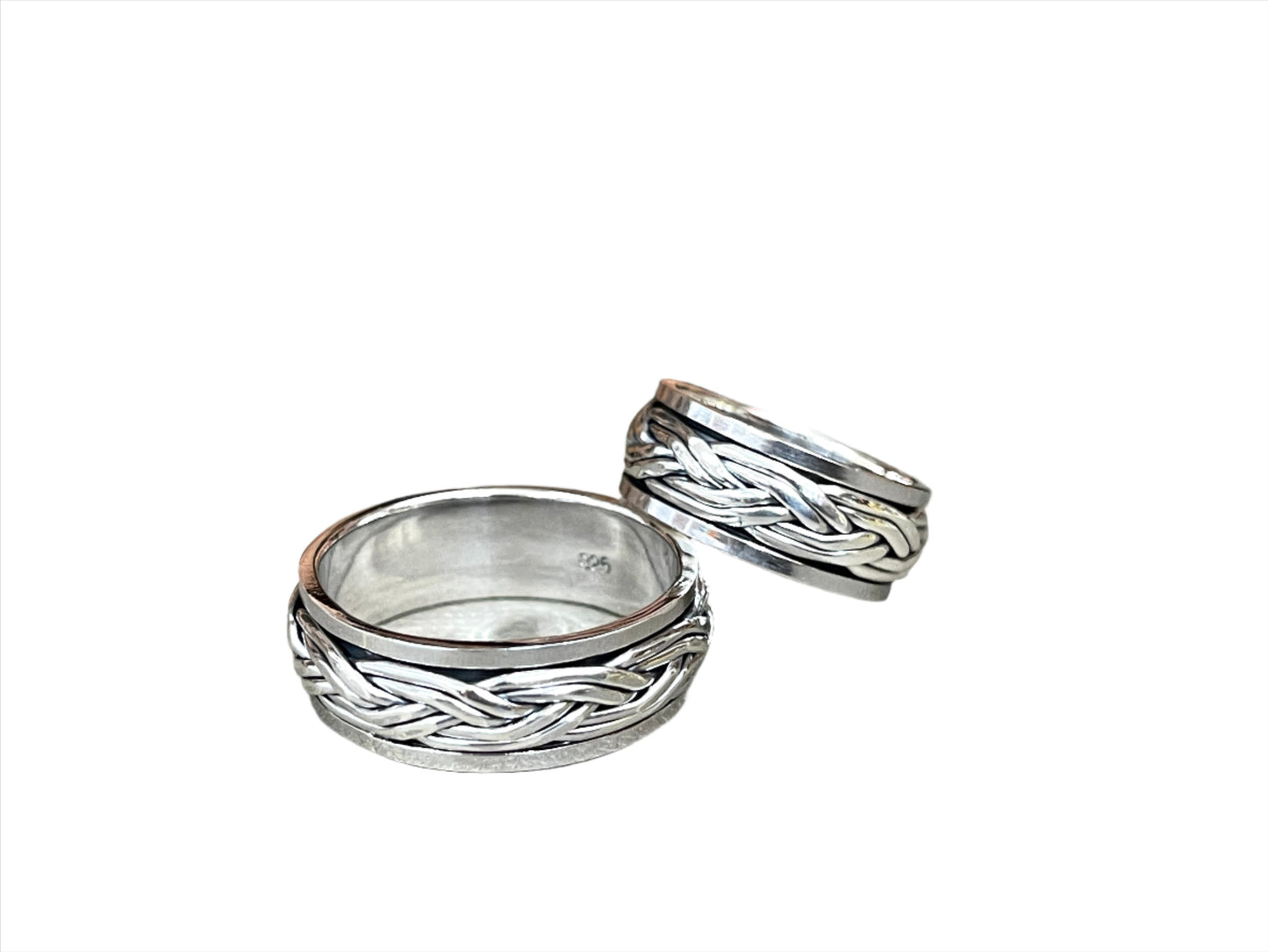 Sterling Spinner Rings