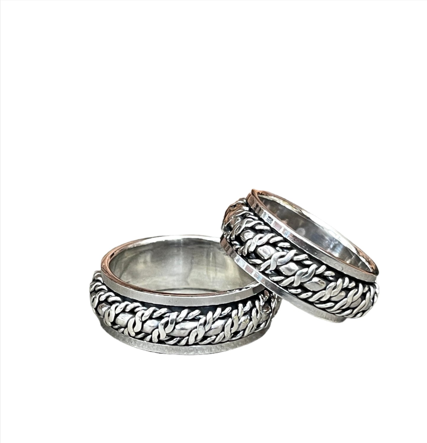 Sterling Spinner Rings