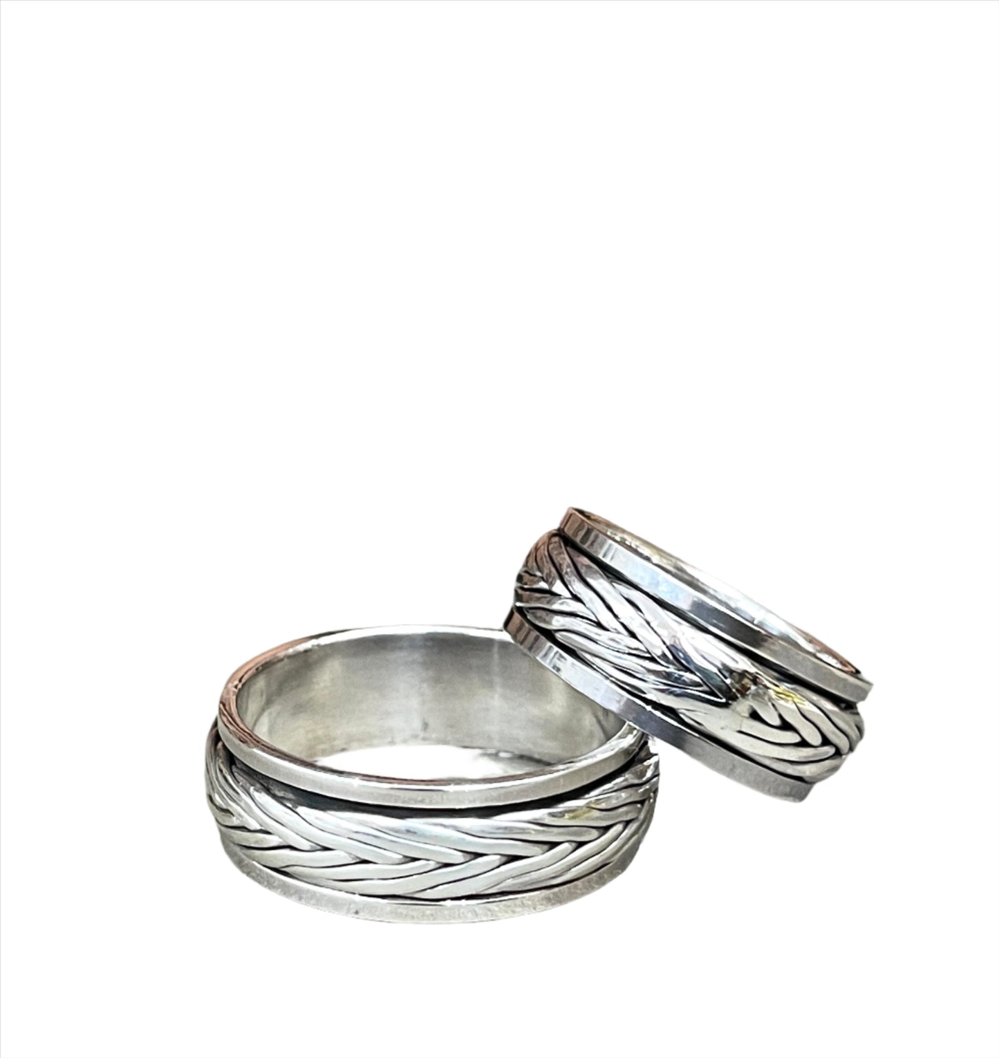 Sterling Spinner Rings