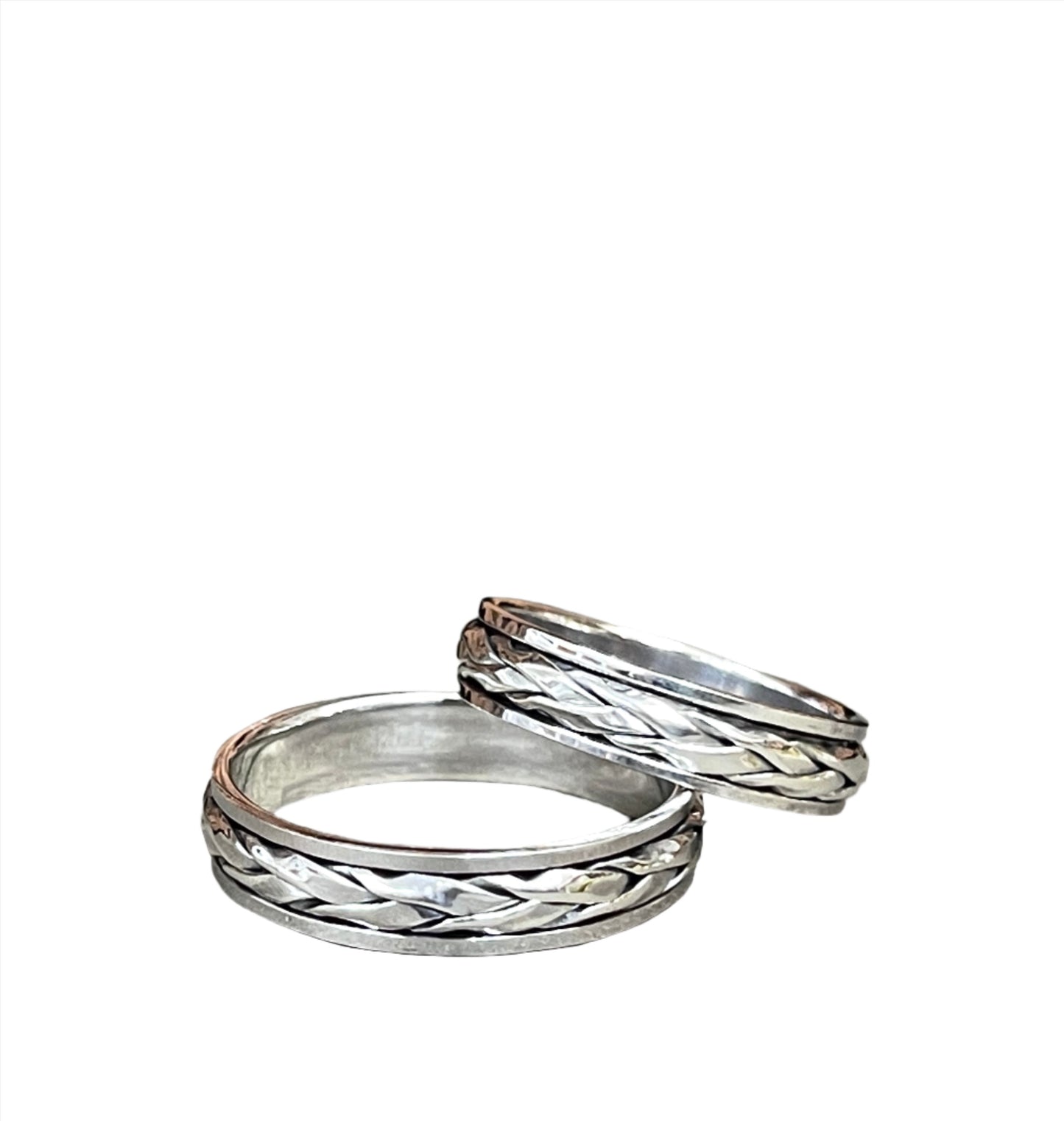 Sterling Spinner Rings