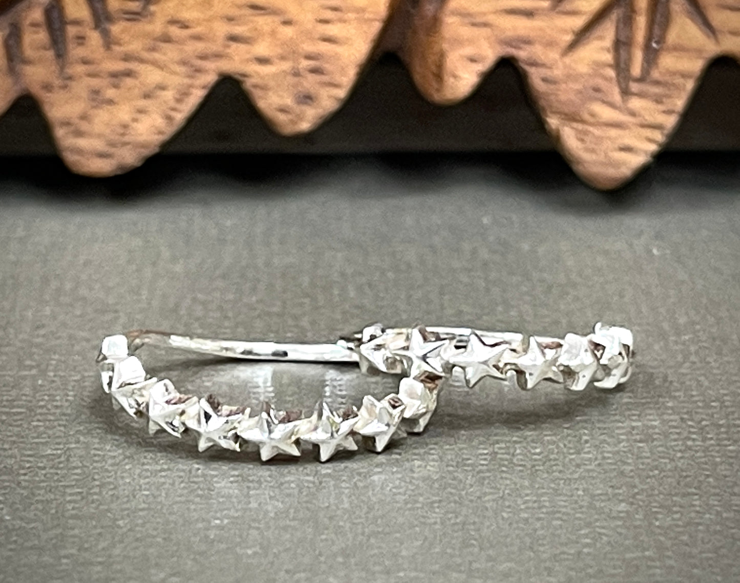 Sterling Star Rings - Sizes 5-11