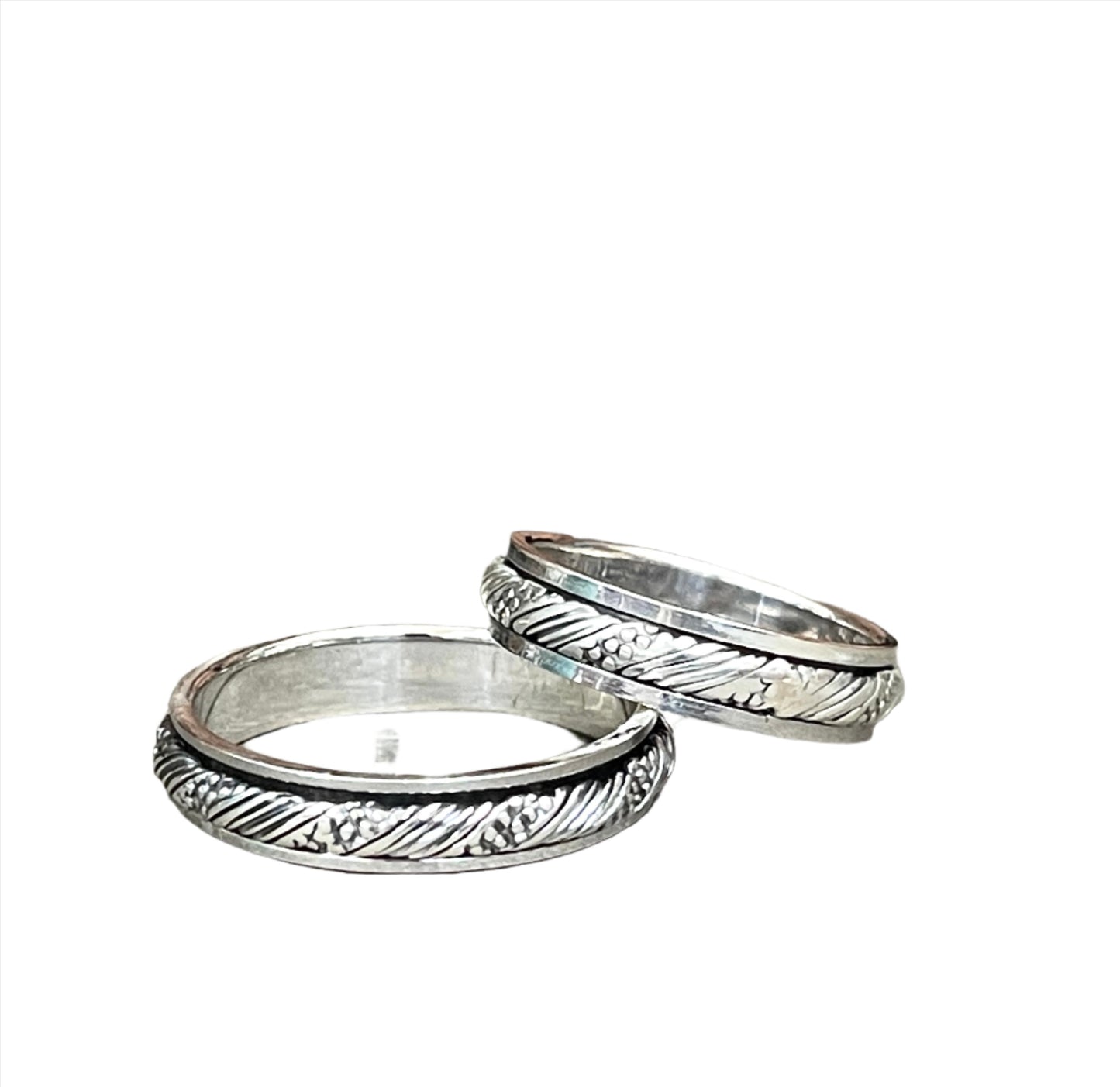 Sterling Spinner Rings