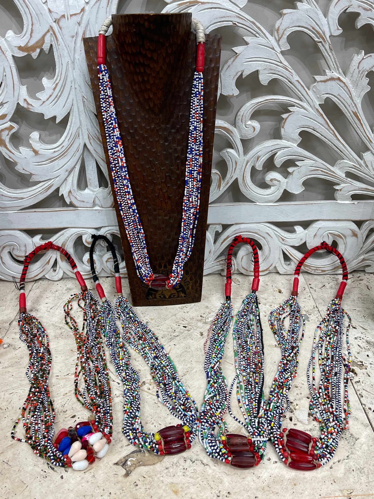 African Beaded Necklaces