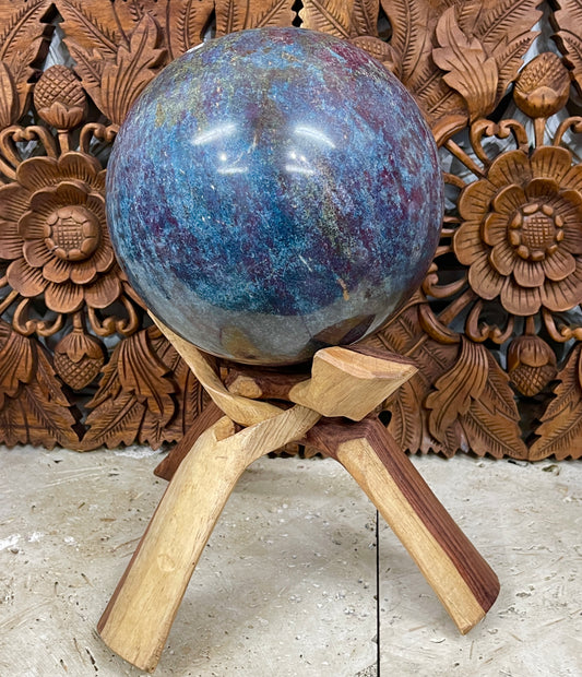 XXXLarge Ruby Kyanite Sphere