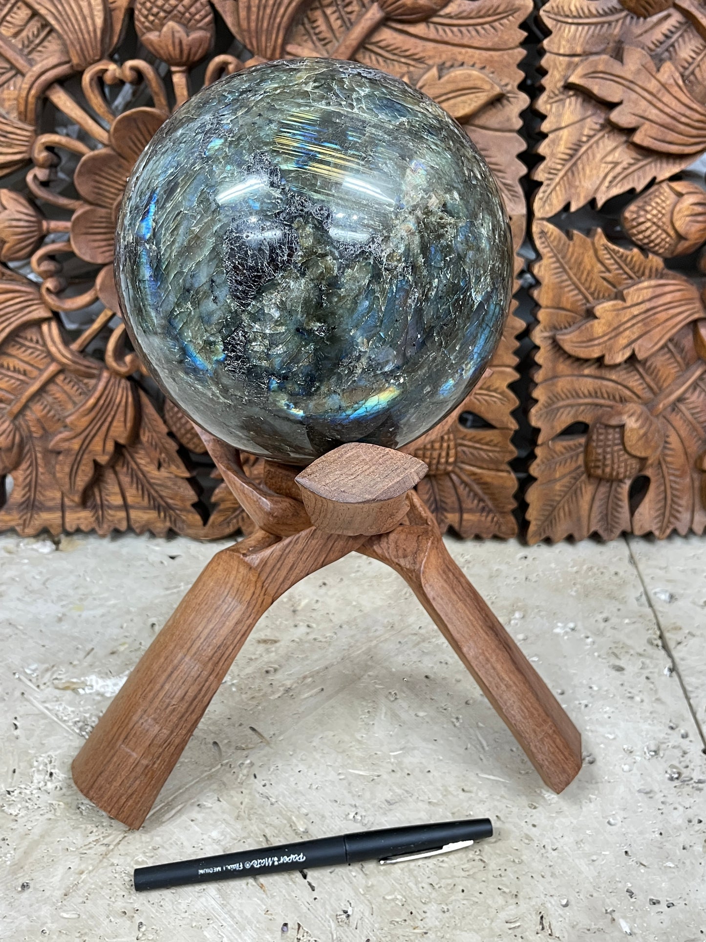XXX Large Labradorite Sphere