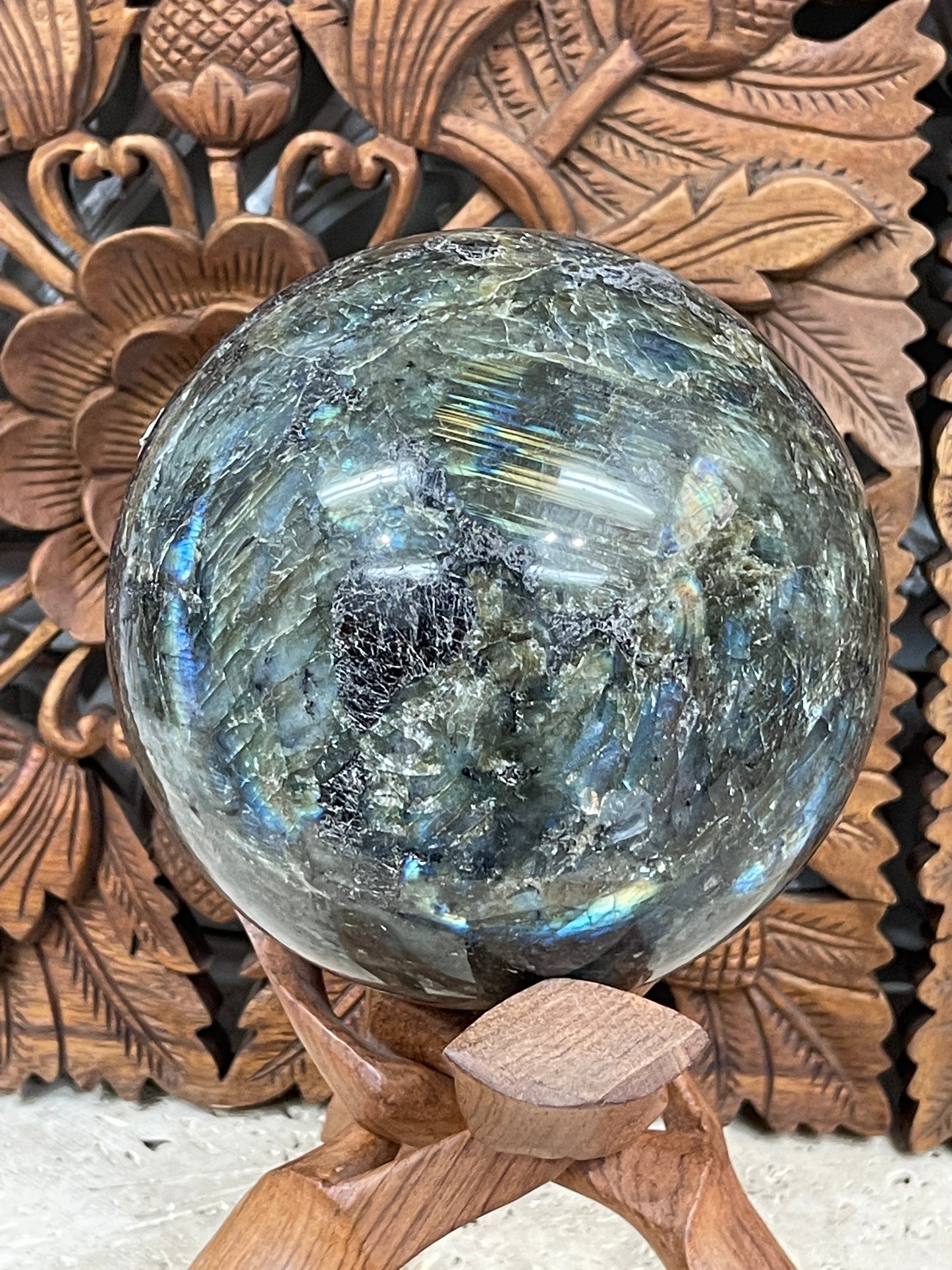 XXX Large Labradorite Sphere