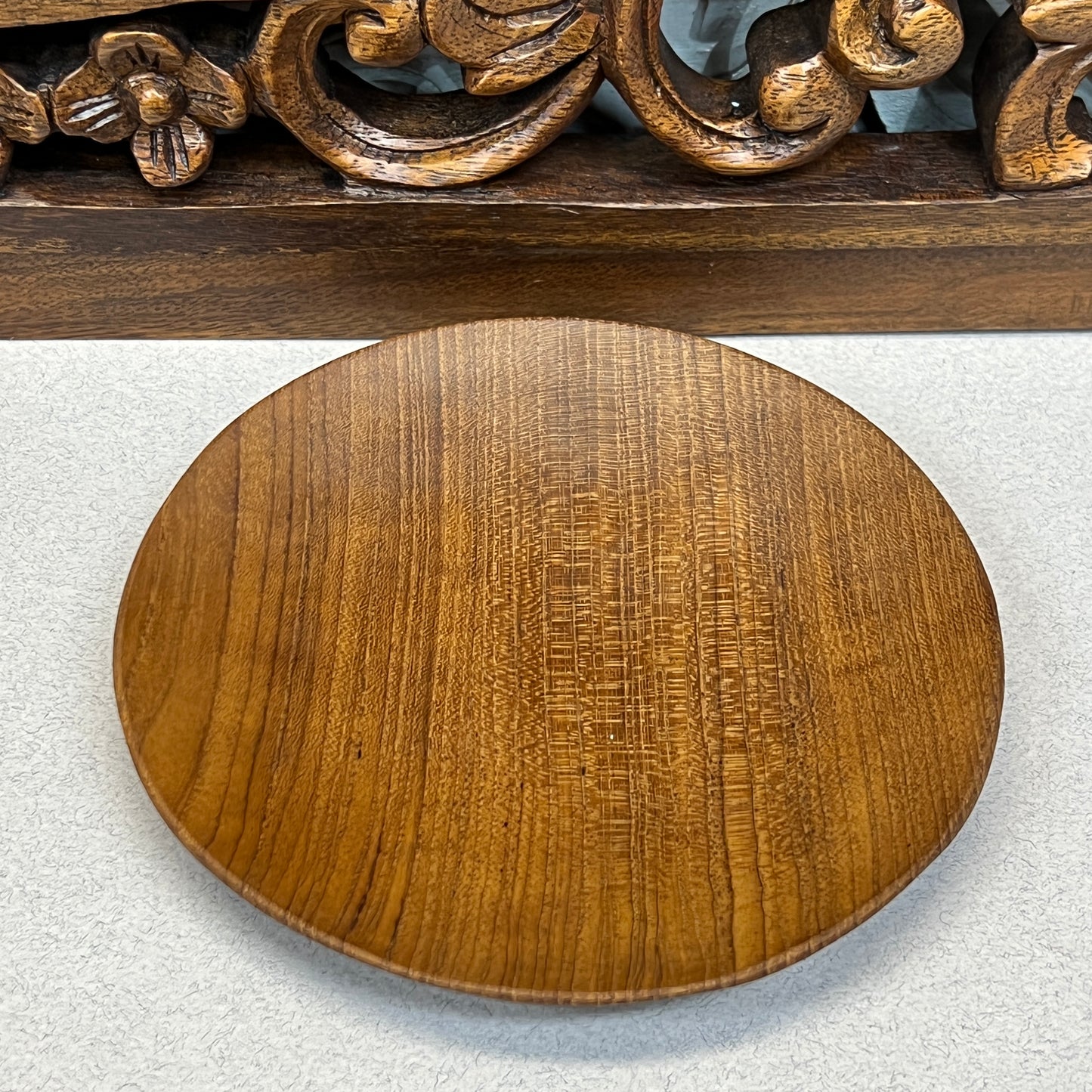 Teak Wood Serving Plate