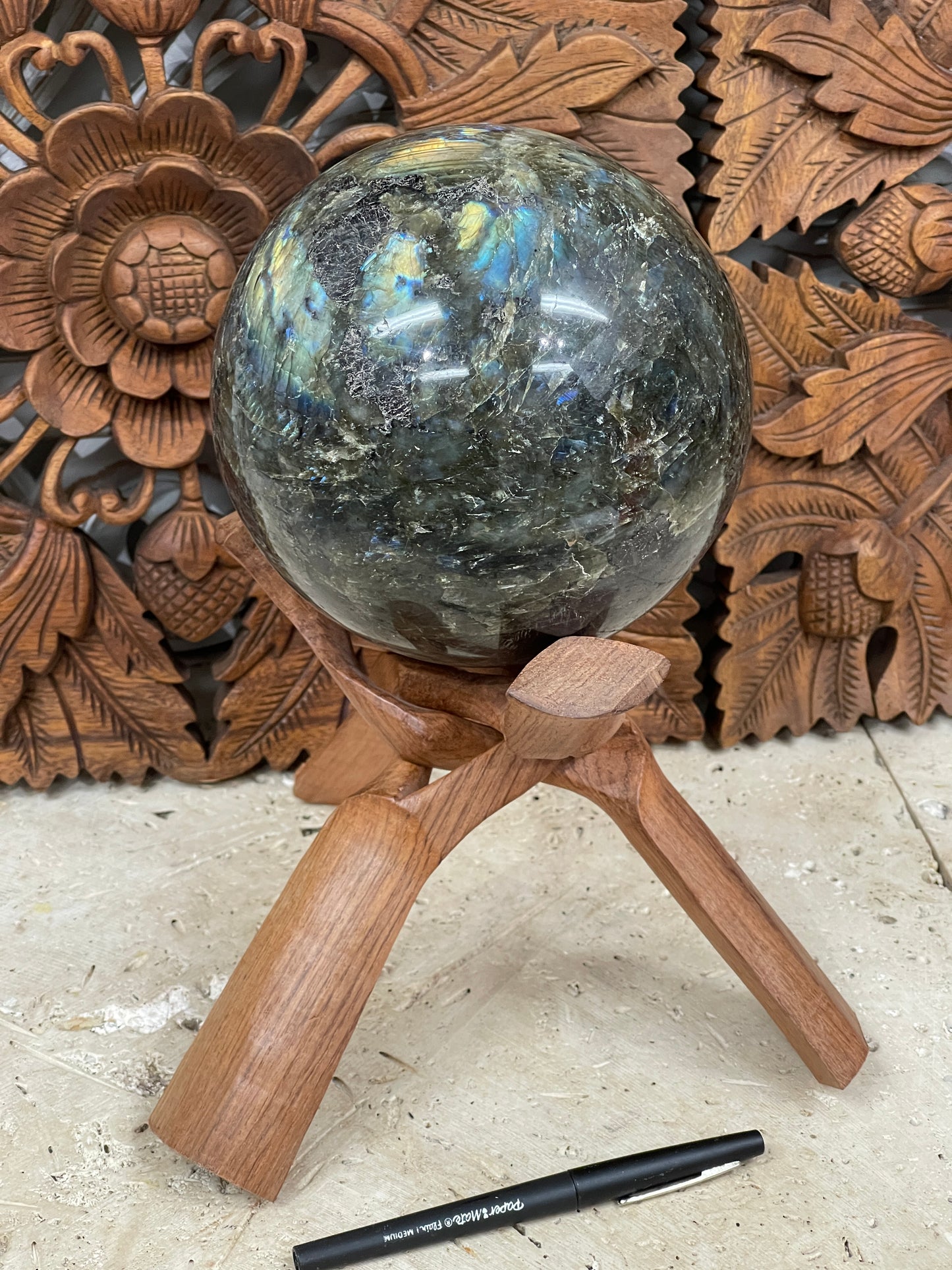 XXX Large Labradorite Sphere