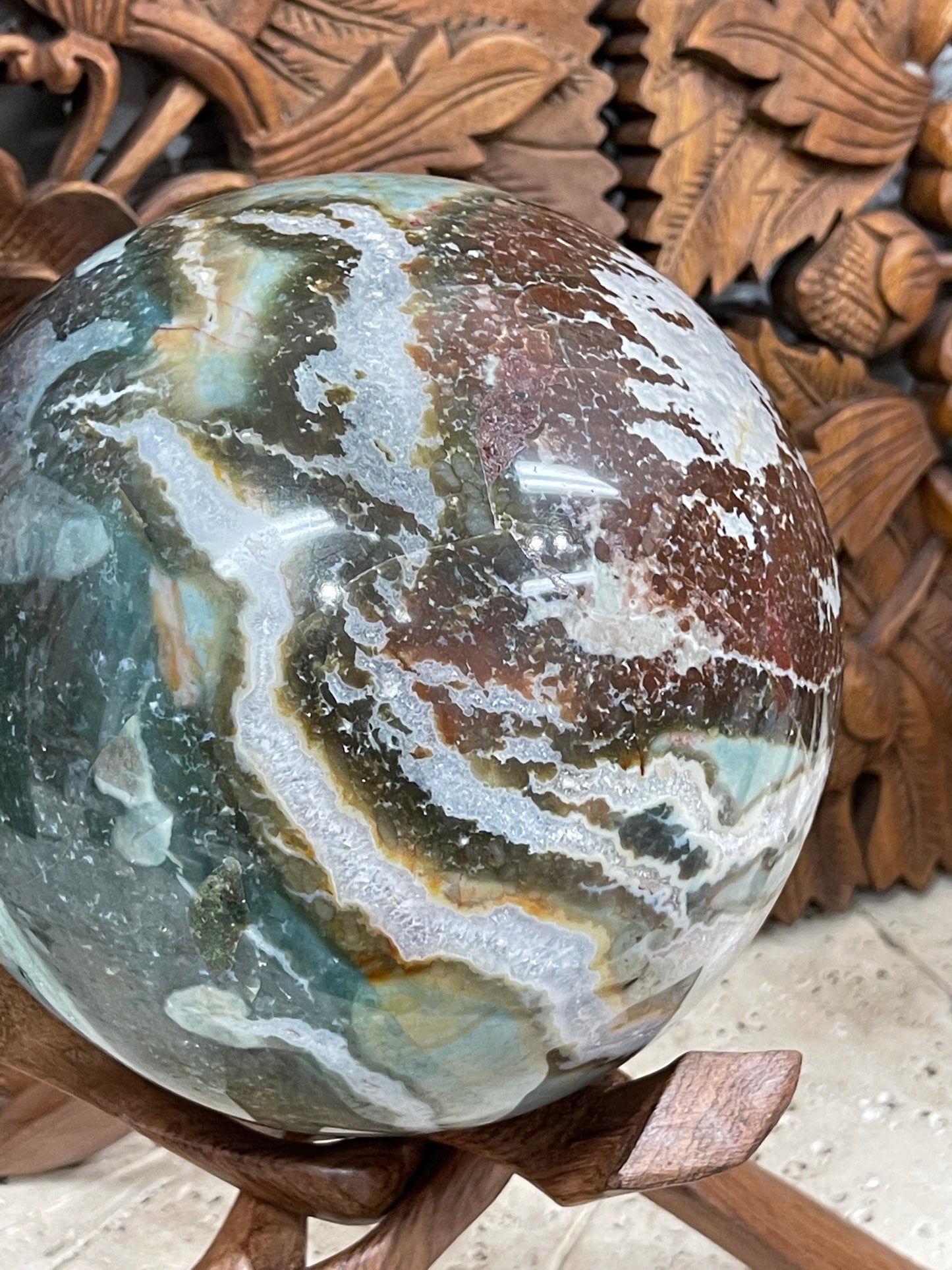 XXX Large Sardonyx Spheres