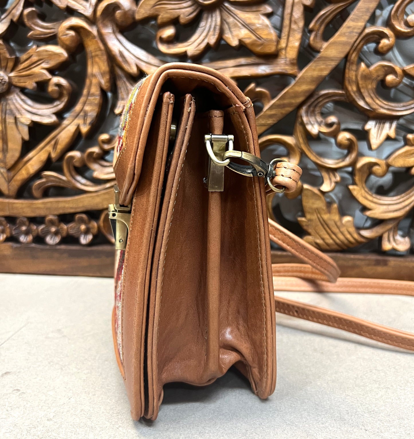 Turkish Kilim Lock & Key Bags