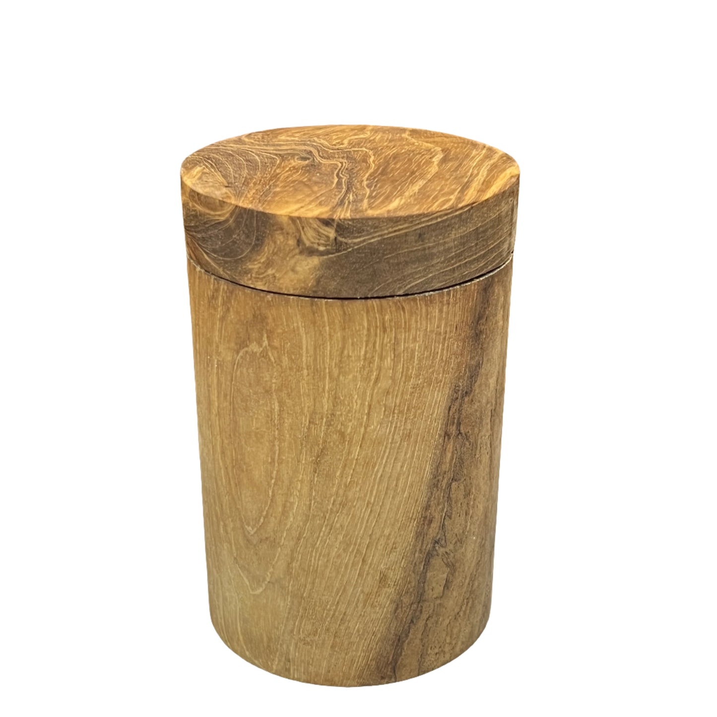 Teak Wood Condiment Storage