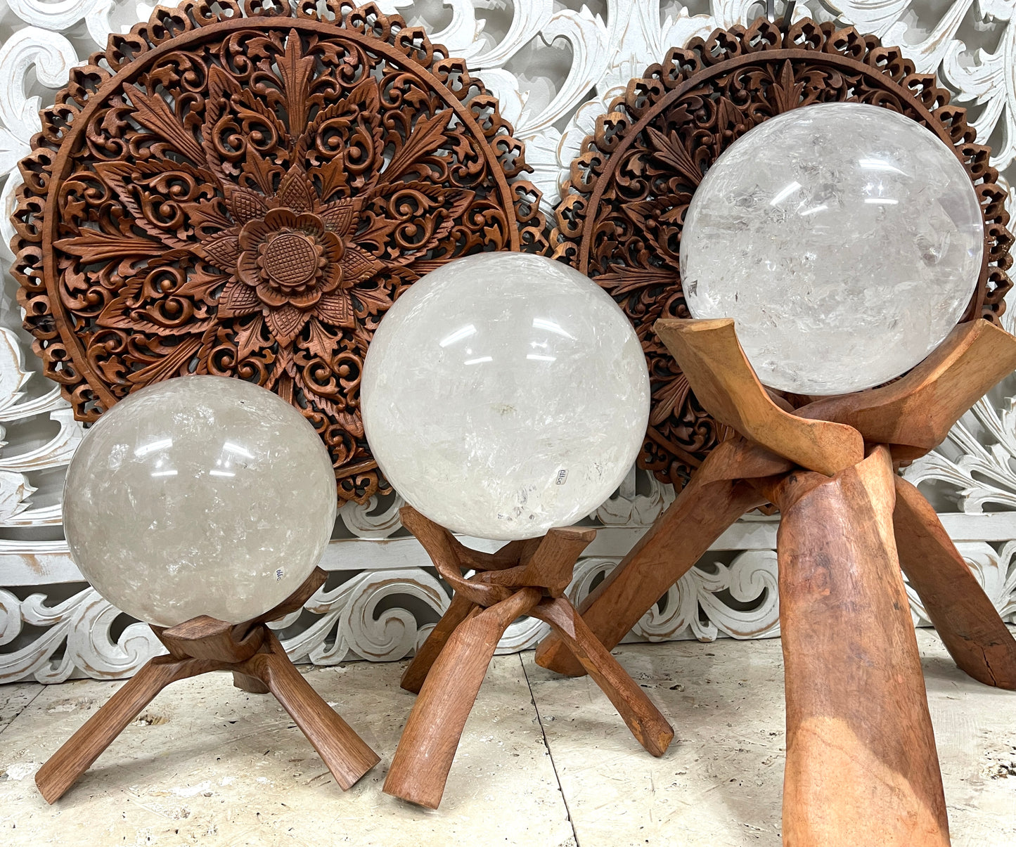 XXXXL Clear Quartz Crystal Balls Spheres
