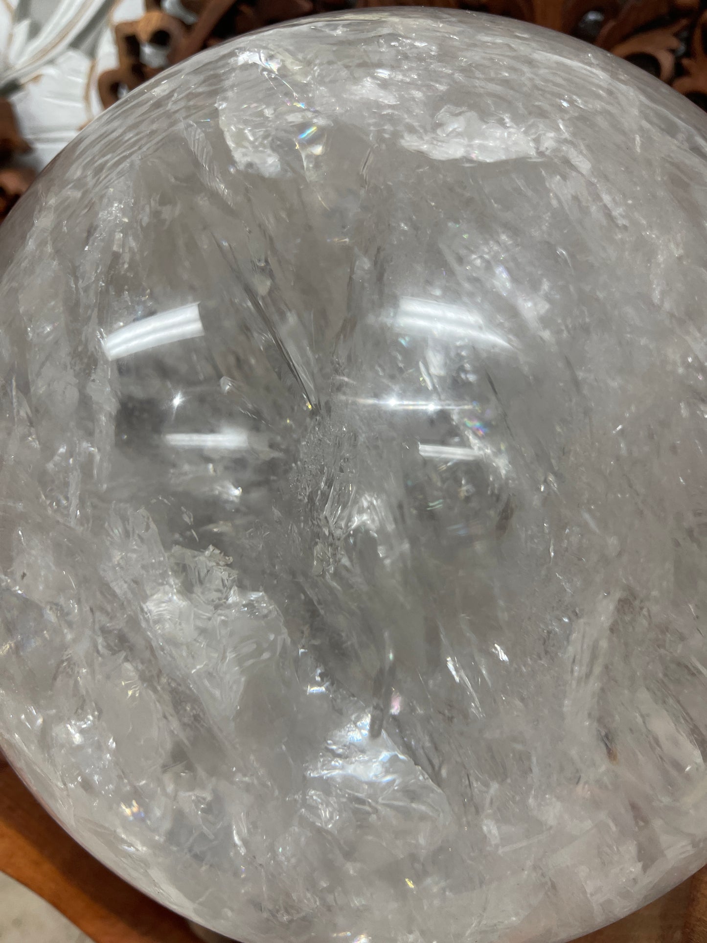 XXXXL Clear Quartz Crystal Balls Spheres