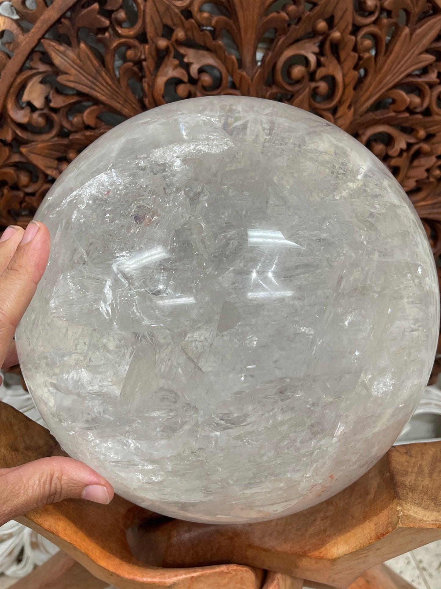 XXXXL Clear Quartz Crystal Balls Spheres
