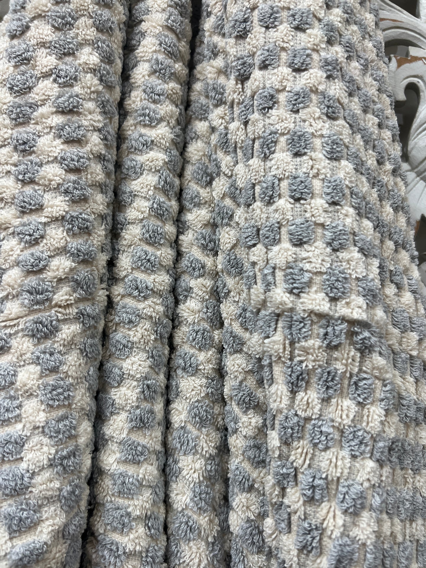 Turkish Dot Oversized Spa Towels