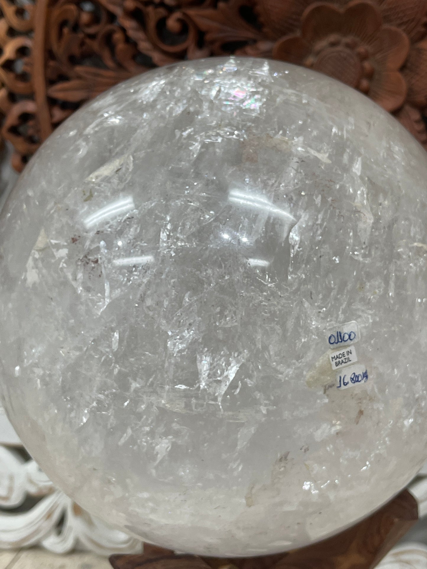XXXL 20cm Clear Quartz Crystal Balls Spheres