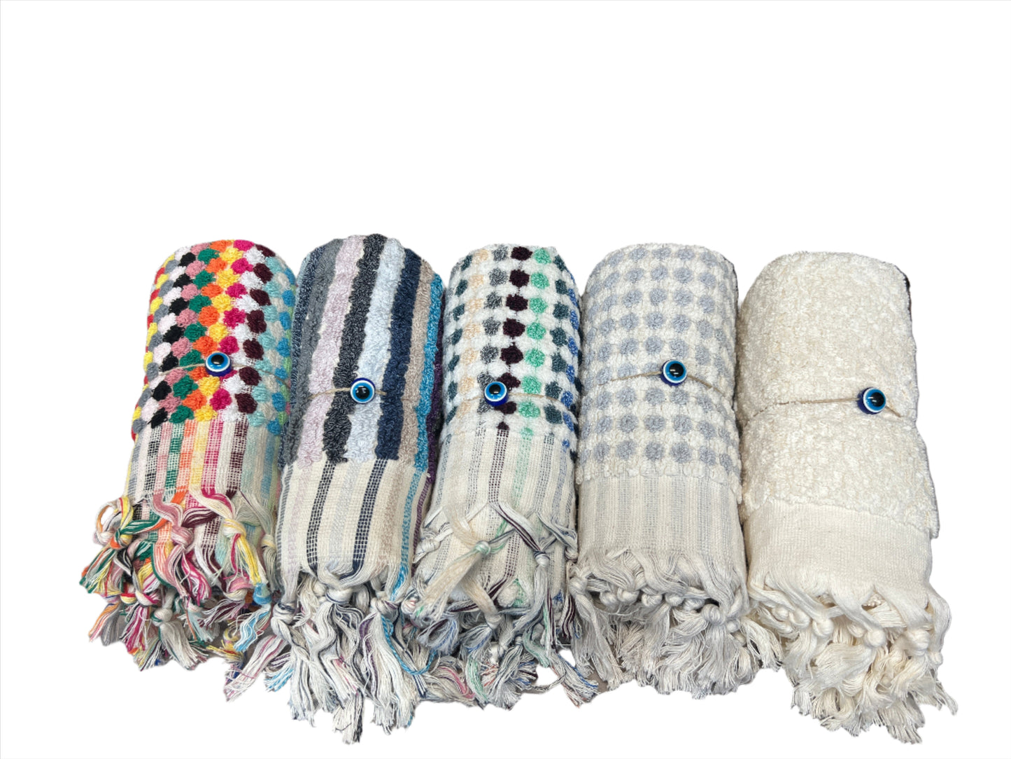 Turkish Dot Hand Towels