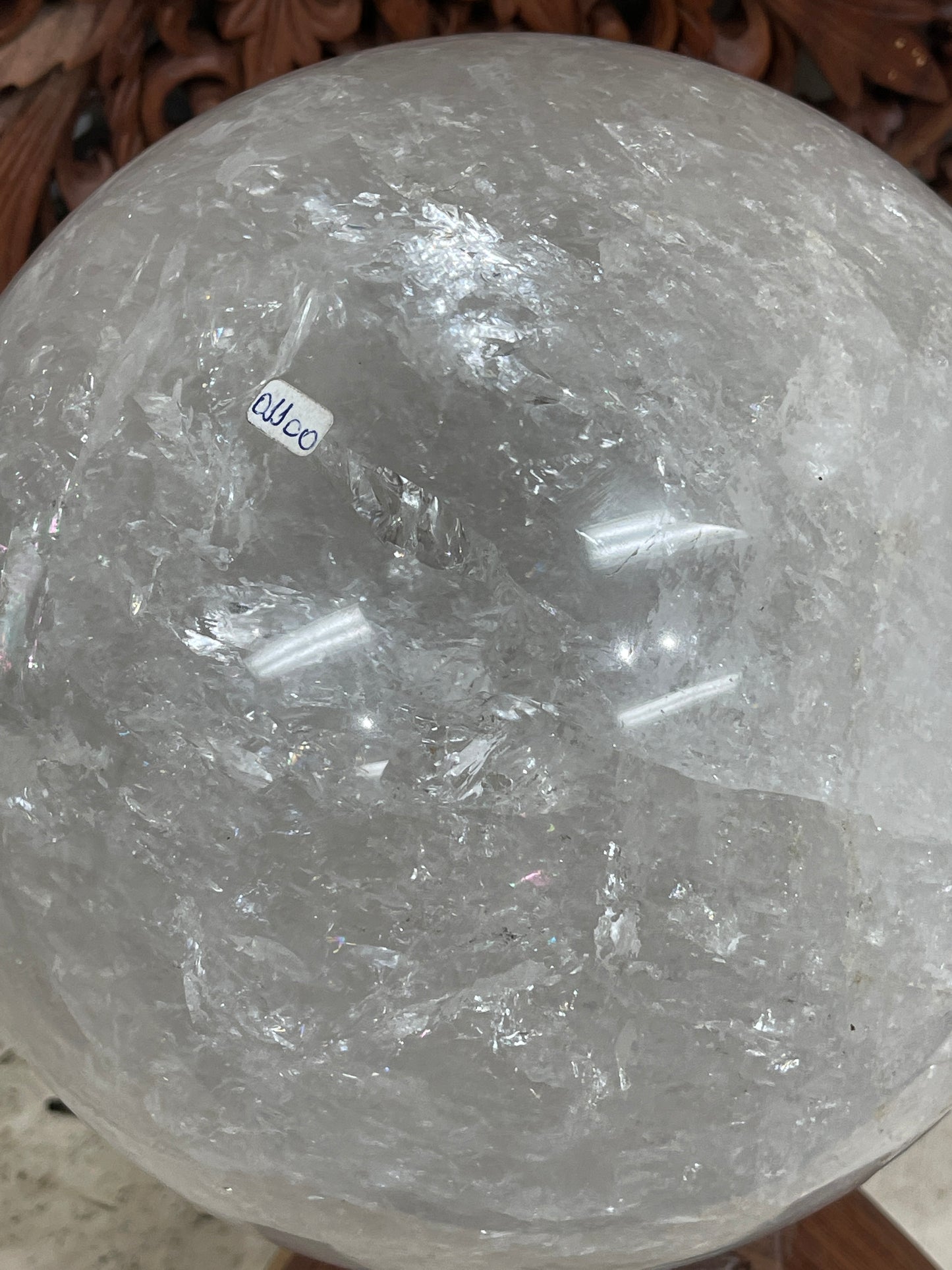 XXXL 20cm Clear Quartz Crystal Balls Spheres