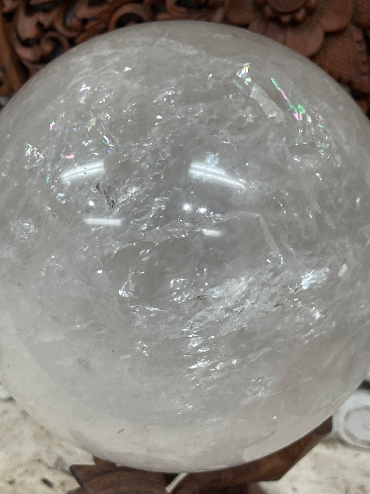 XXXL 20cm Clear Quartz Crystal Balls Spheres