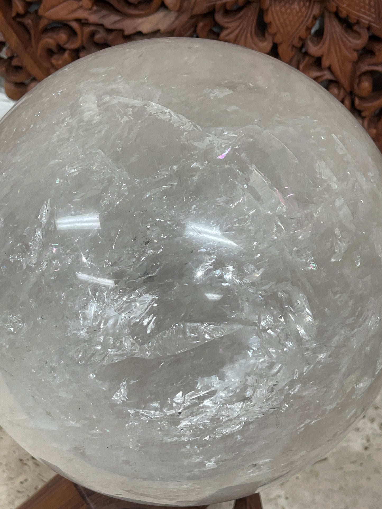 XXXL 20cm Clear Quartz Crystal Balls Spheres