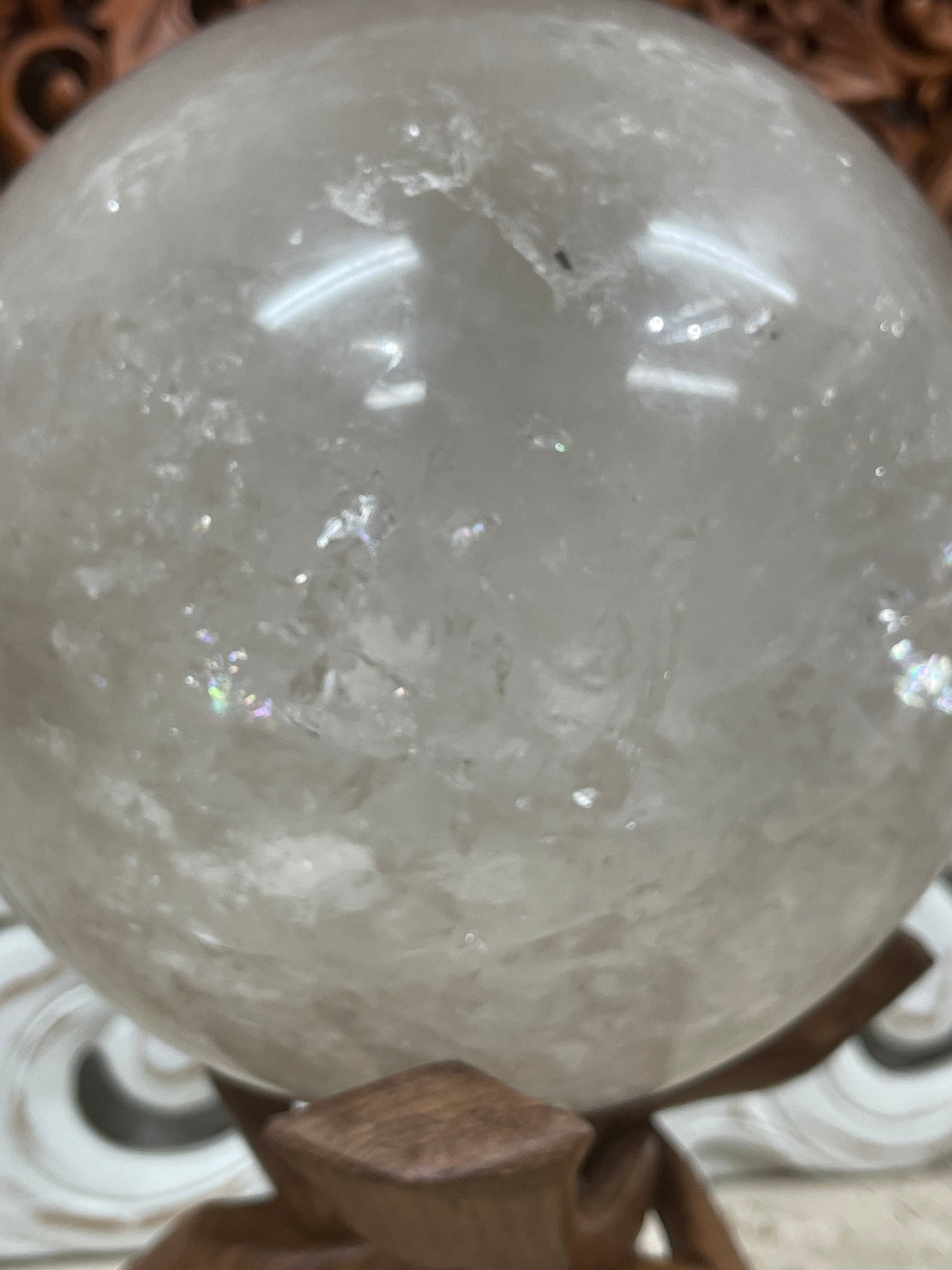 XXL 17cm Clear Quartz Crystal Balls Spheres