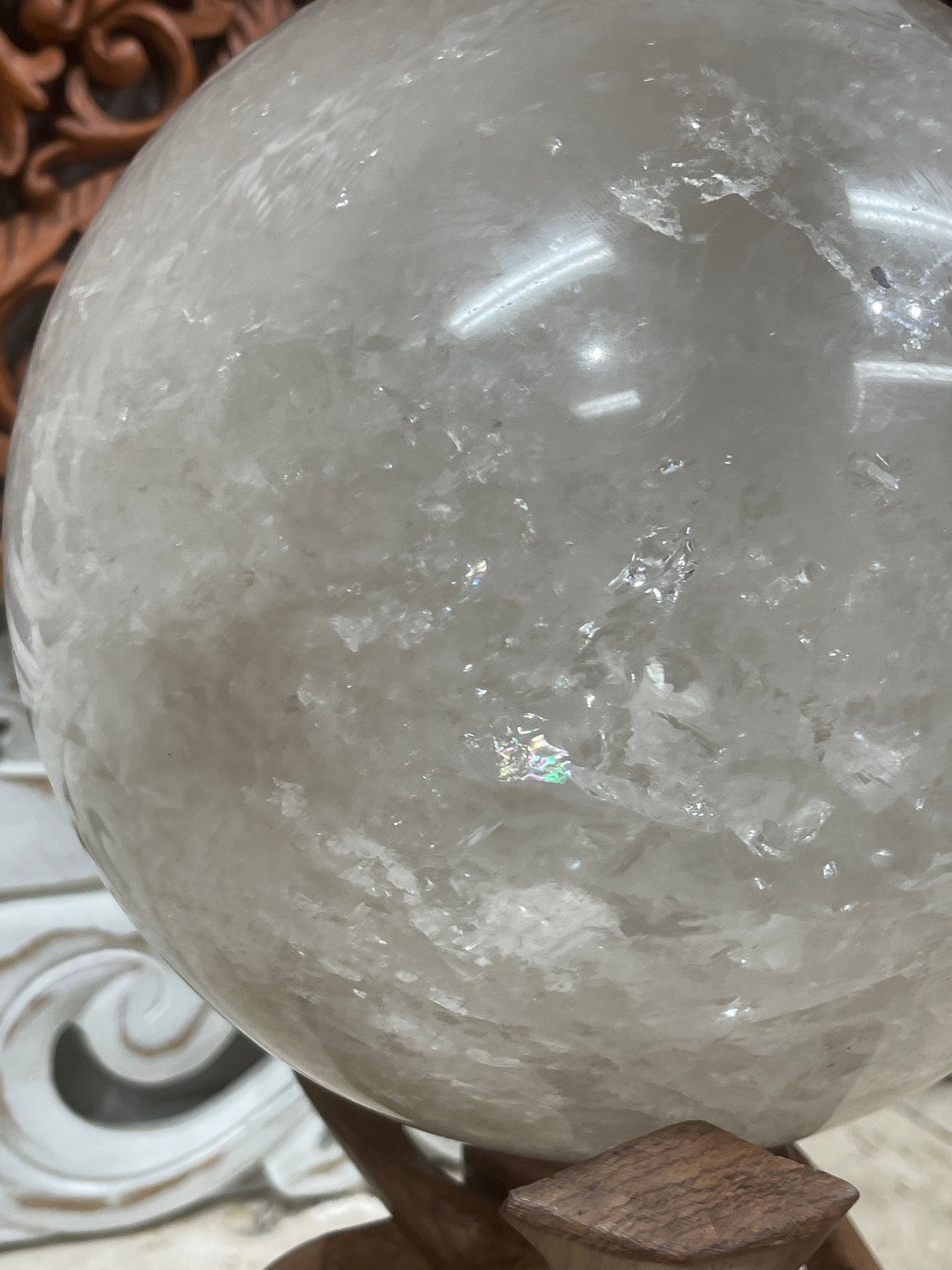 XXL 17cm Clear Quartz Crystal Balls Spheres