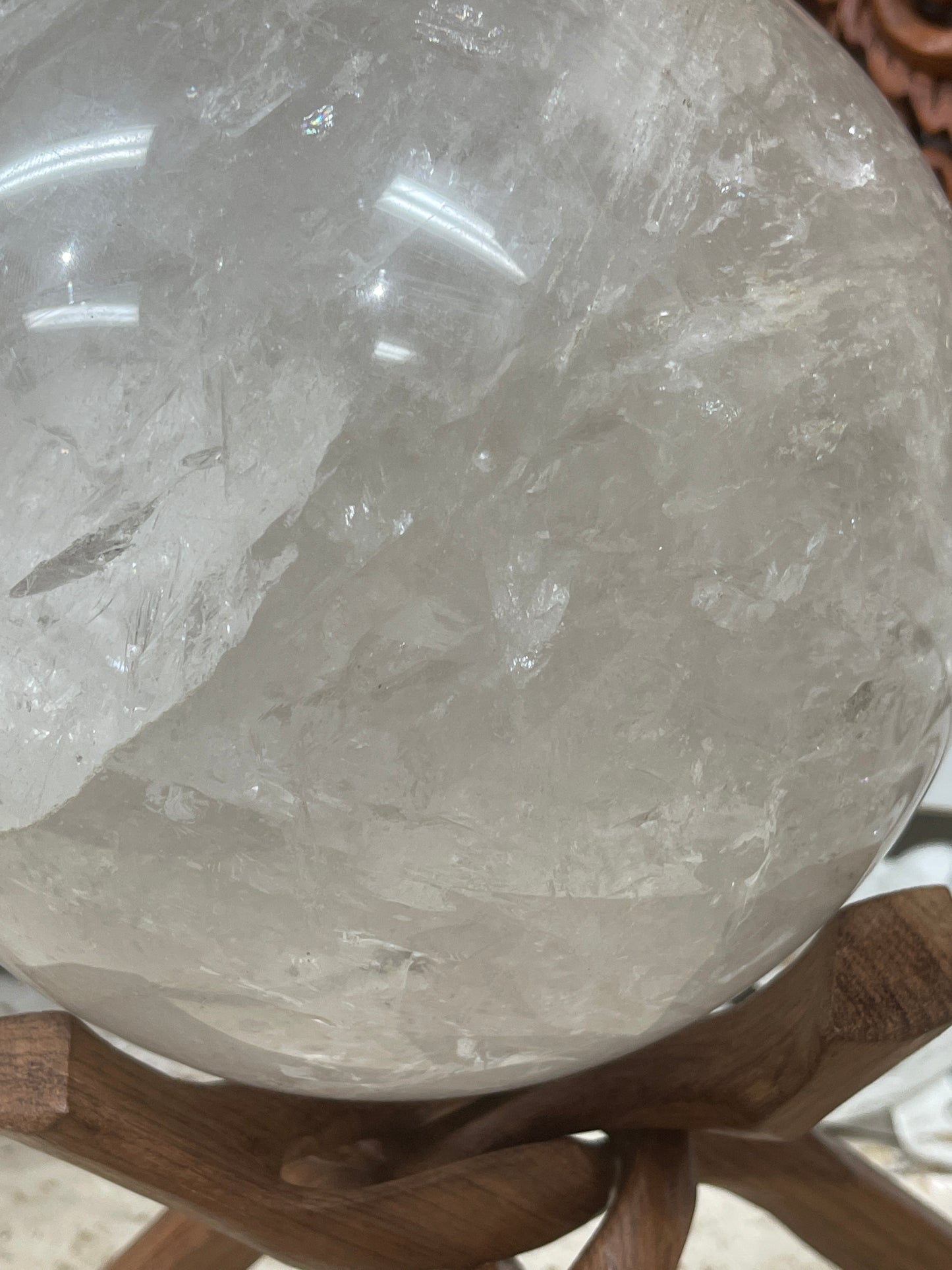 XXL 17cm Clear Quartz Crystal Balls Spheres