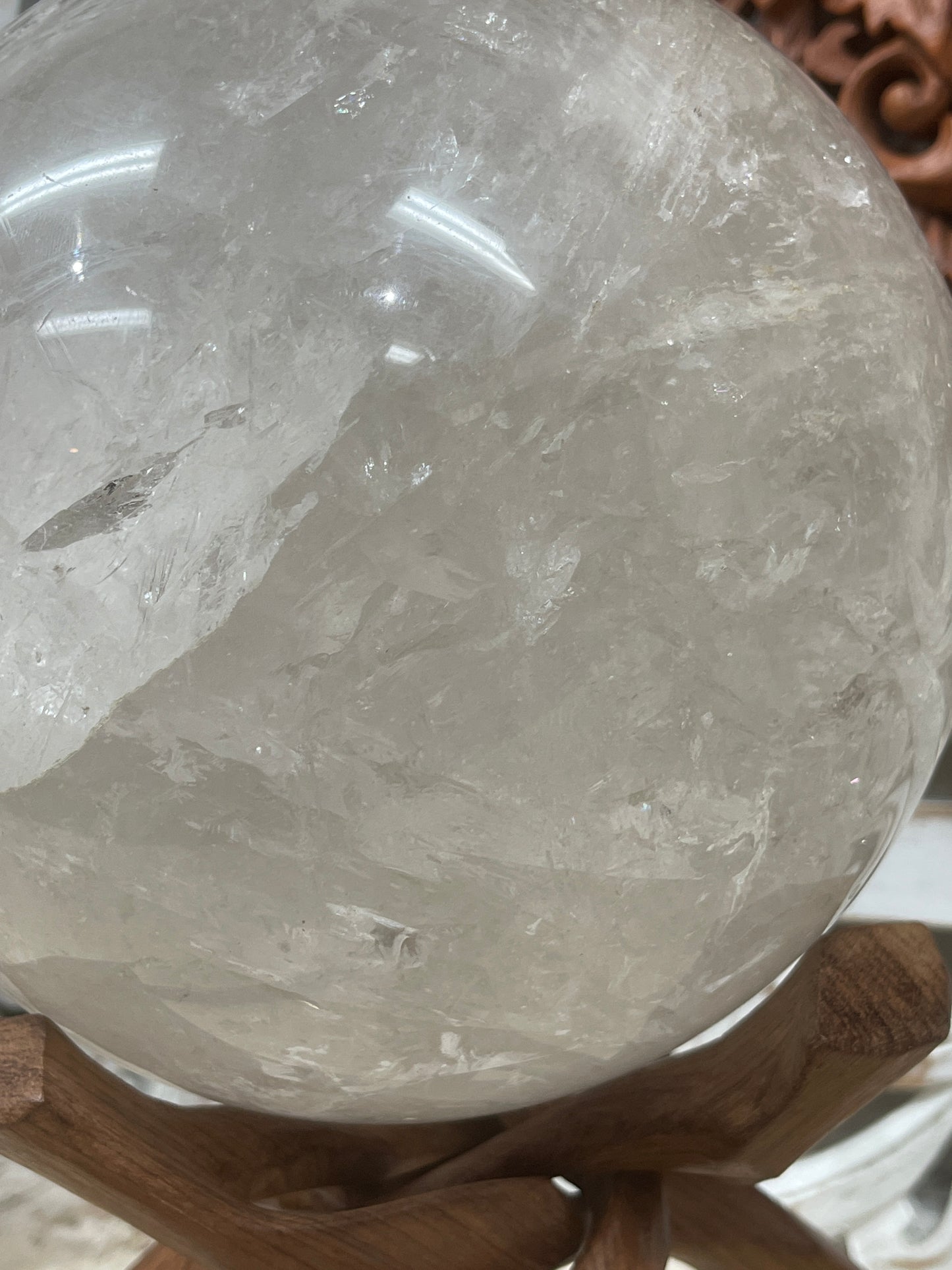 XXL 17cm Clear Quartz Crystal Balls Spheres