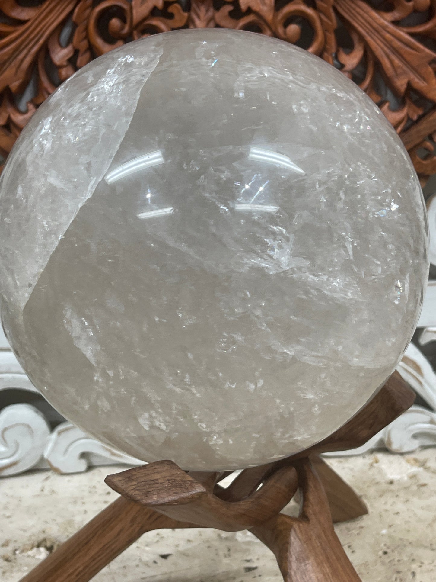 XXL 17cm Clear Quartz Crystal Balls Spheres