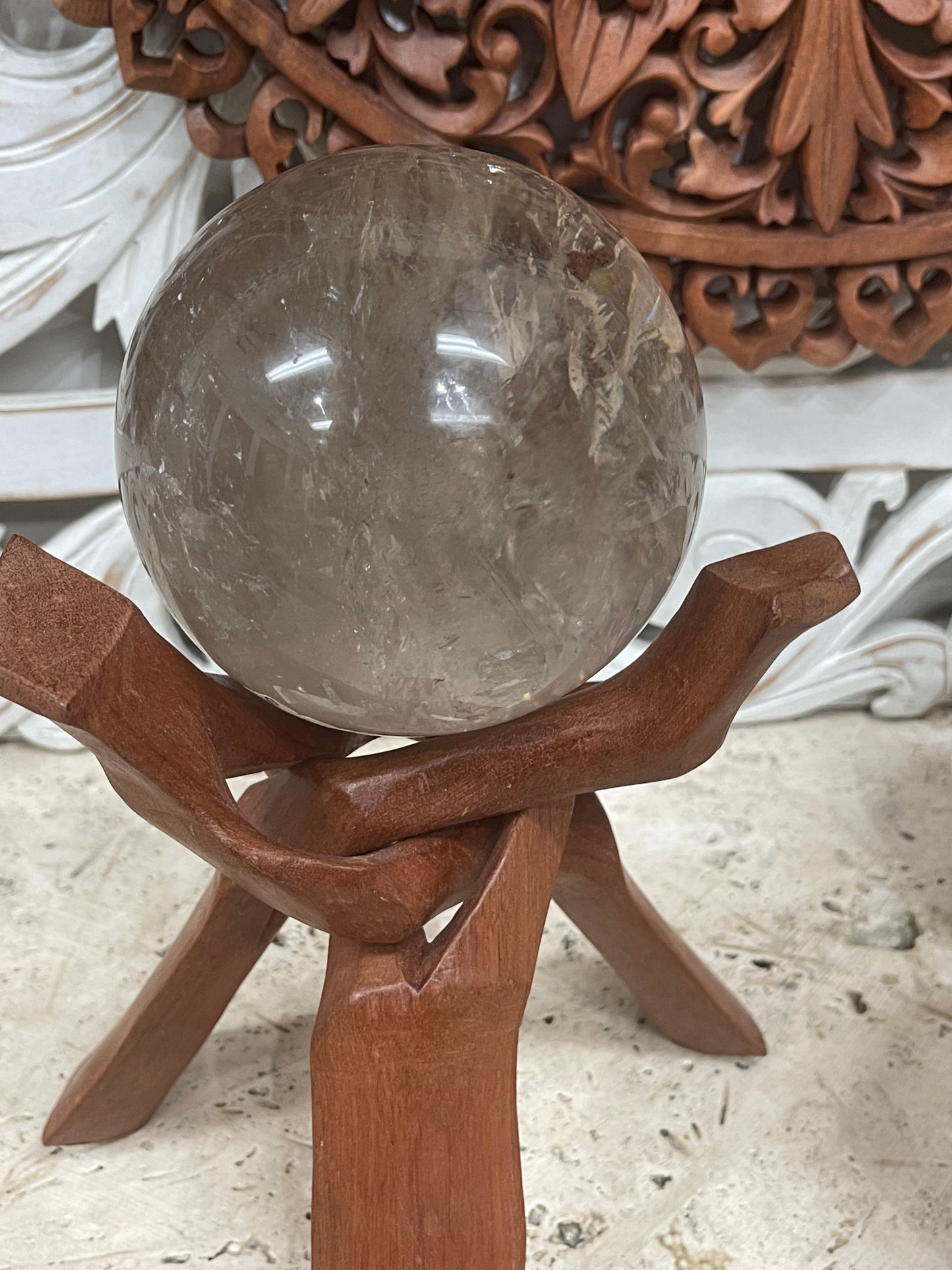 Smoky Quartz Crystal Balls Sphere