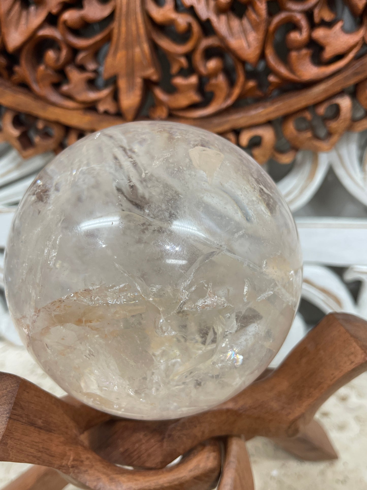 Clear Quartz Crystal Balls Sphere