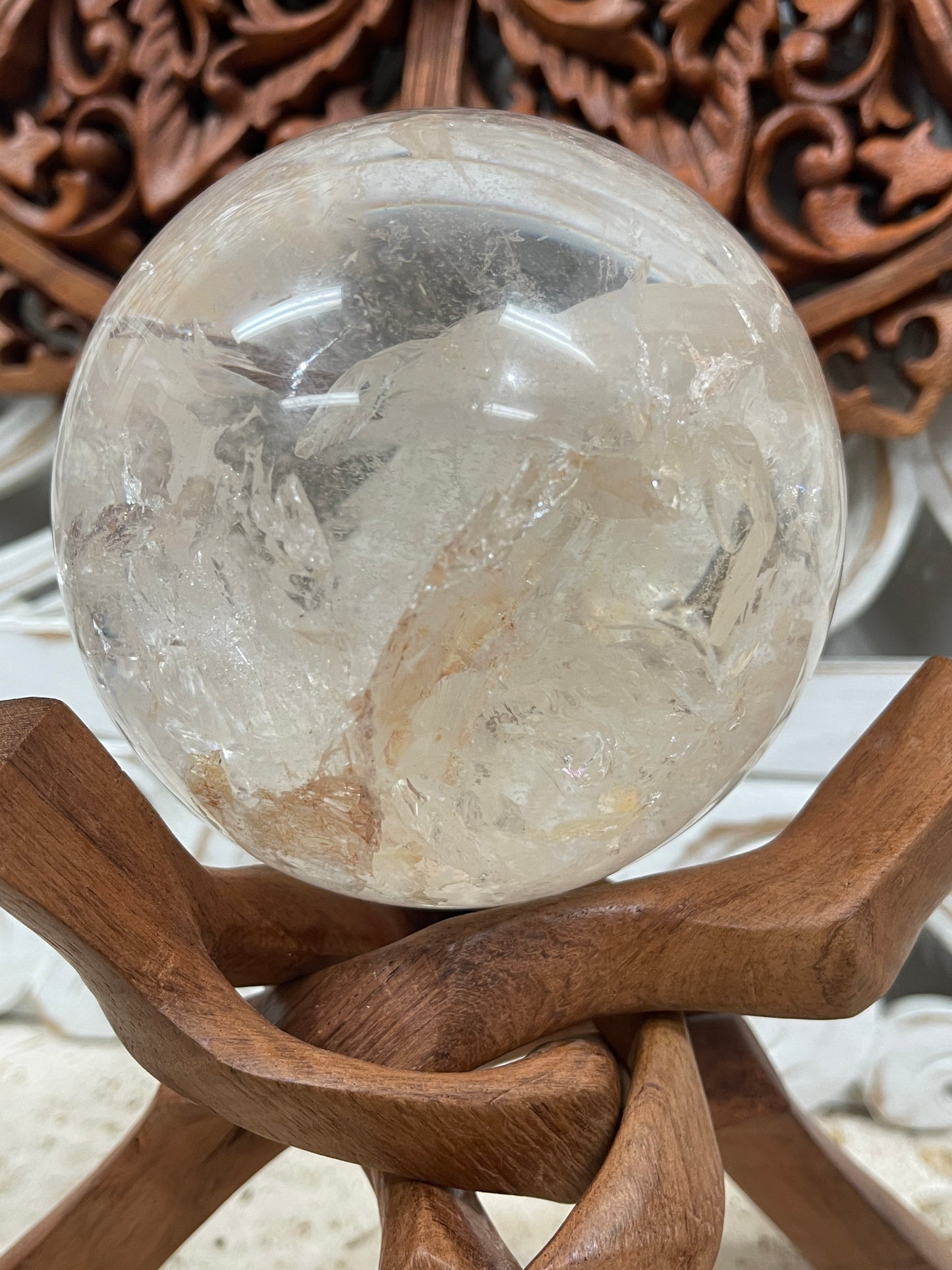 Clear Quartz Crystal Balls Sphere