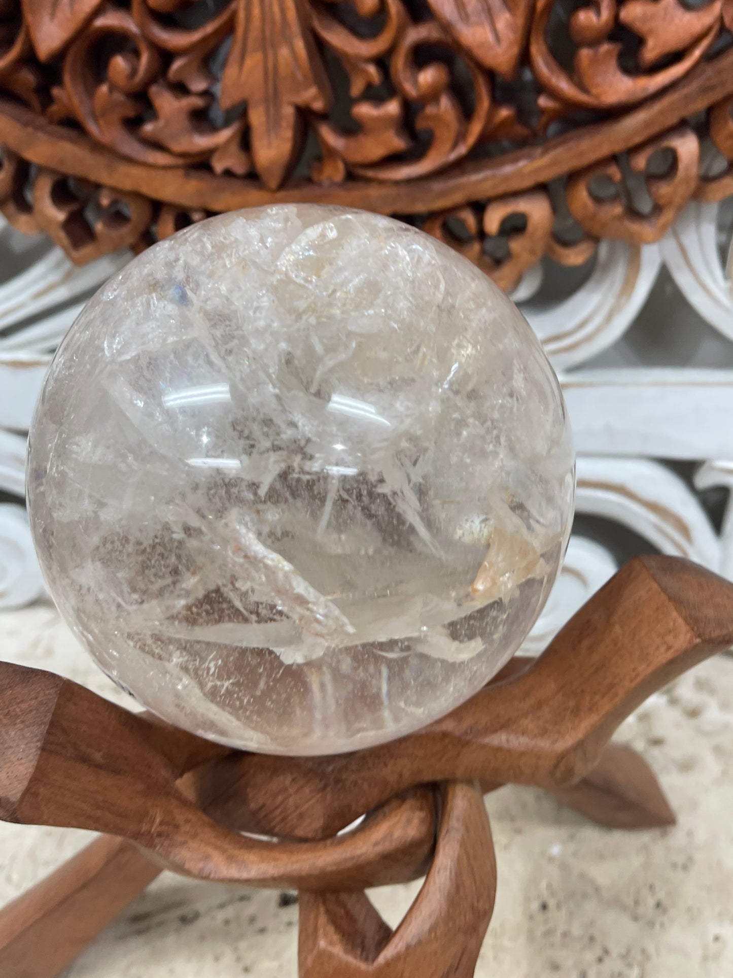 Clear Quartz Crystal Balls Sphere